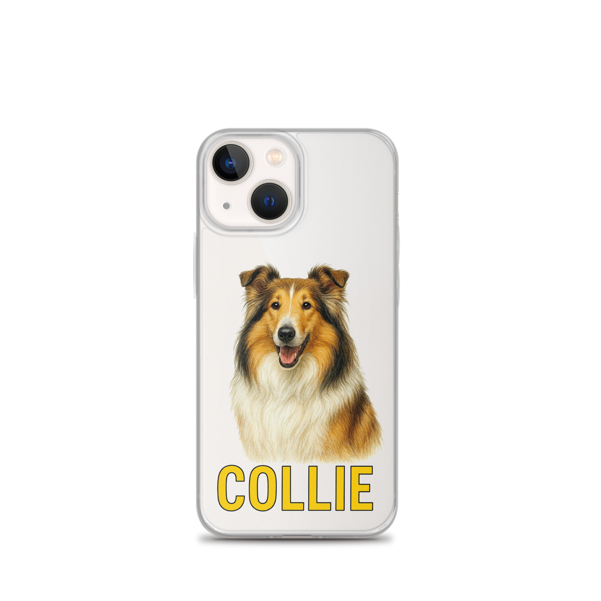 Collie Clear Case for iPhone