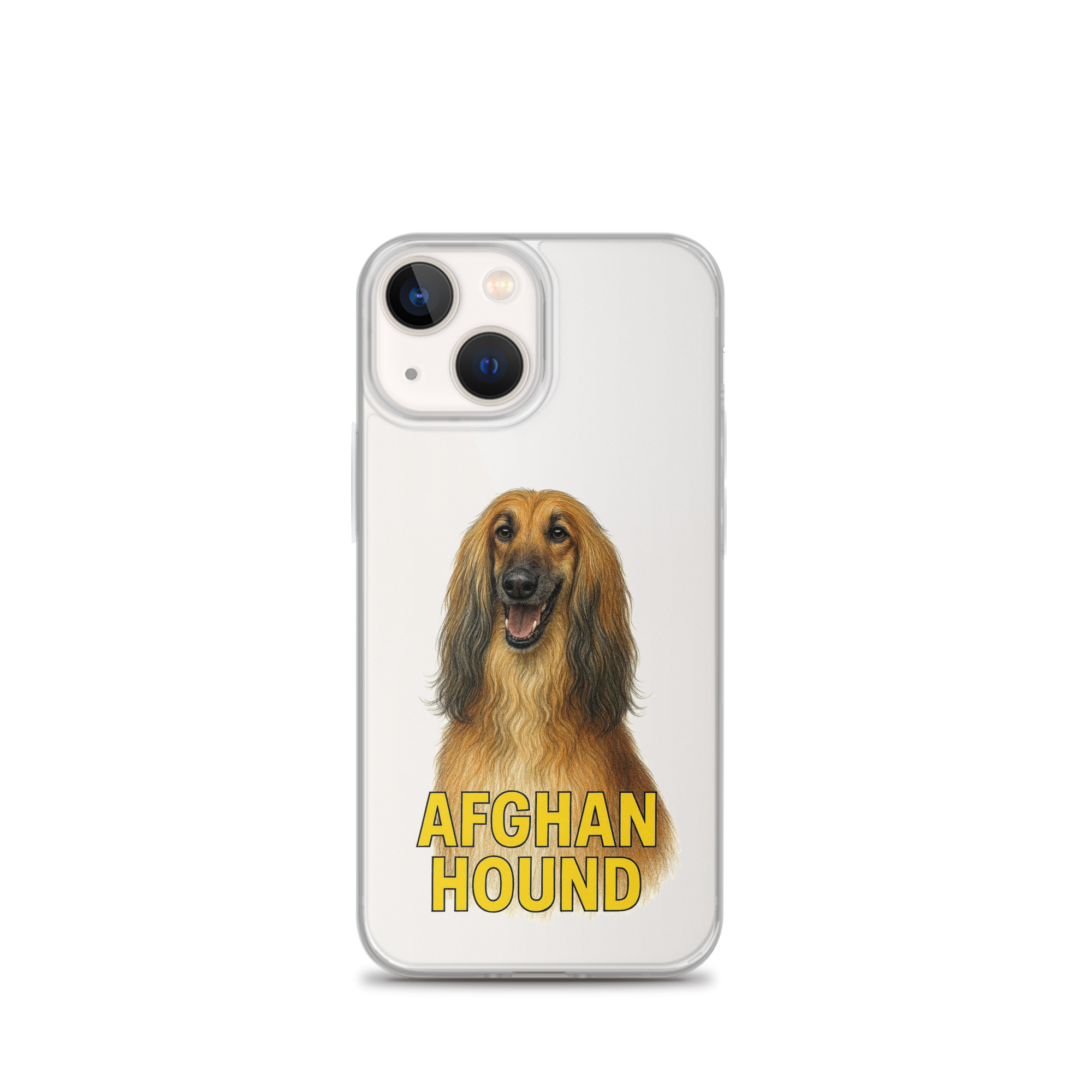 Afghan Hound Clear Case for iPhone