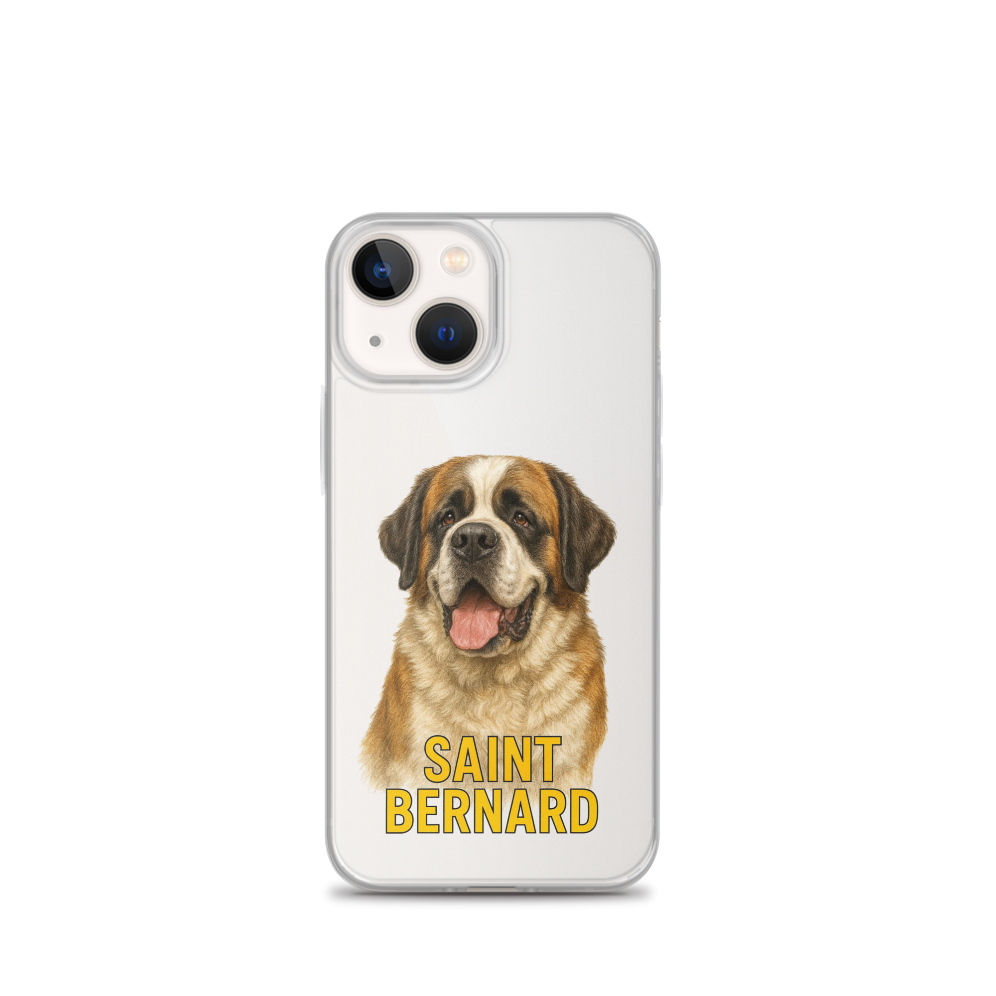 Saint Bernard Clear Case for iPhone