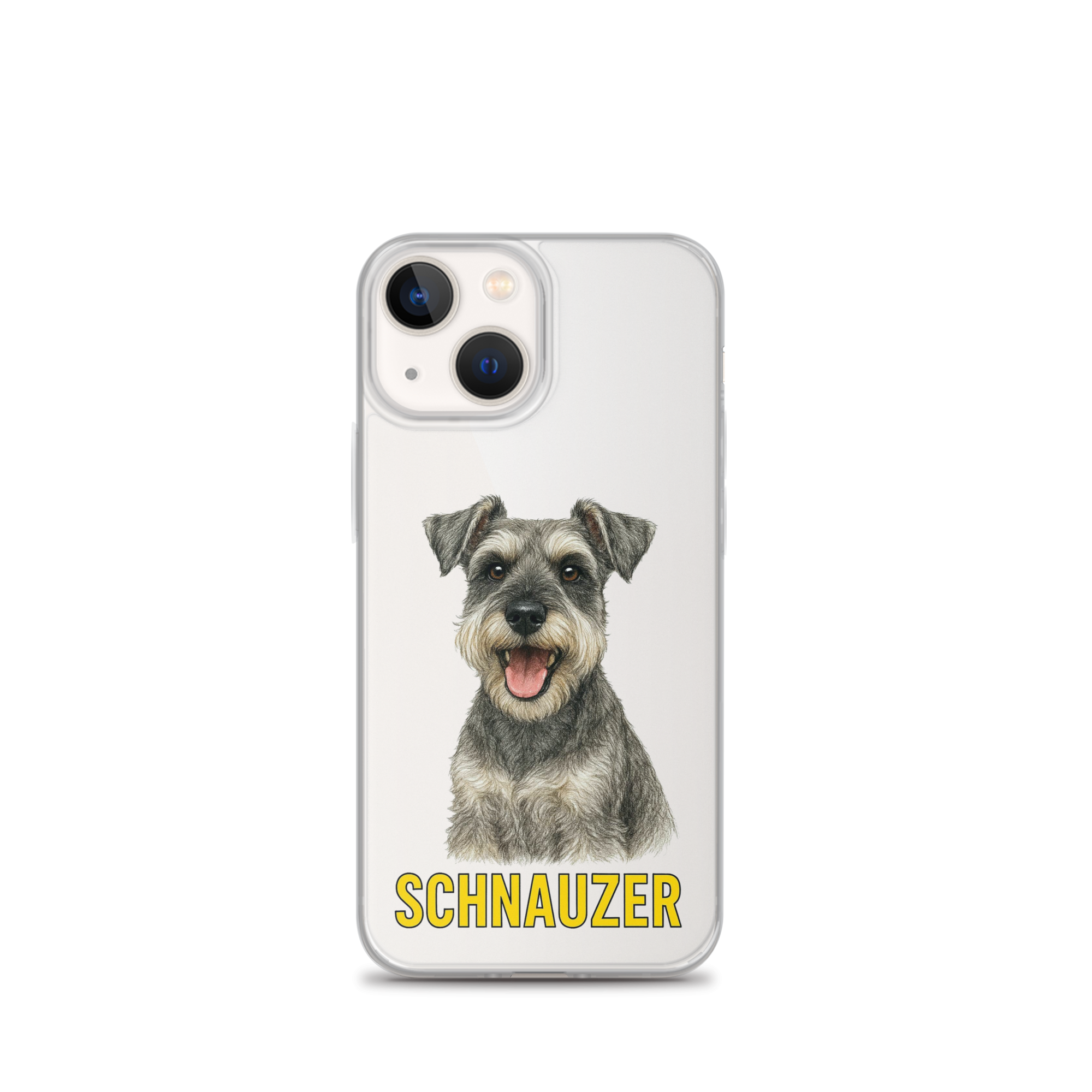 Schnauzer Clear Case for iPhone