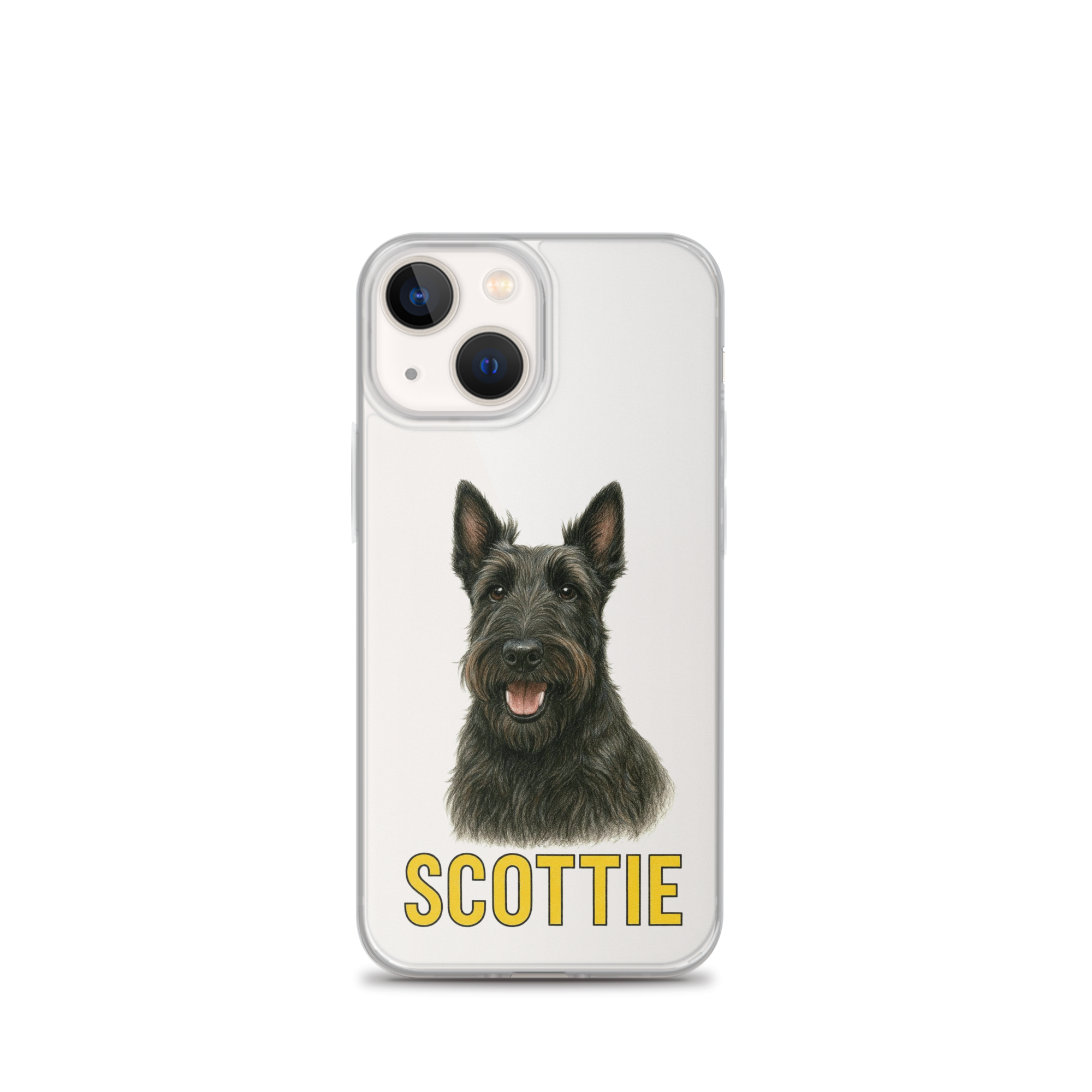 Scottie Clear Case for iPhone