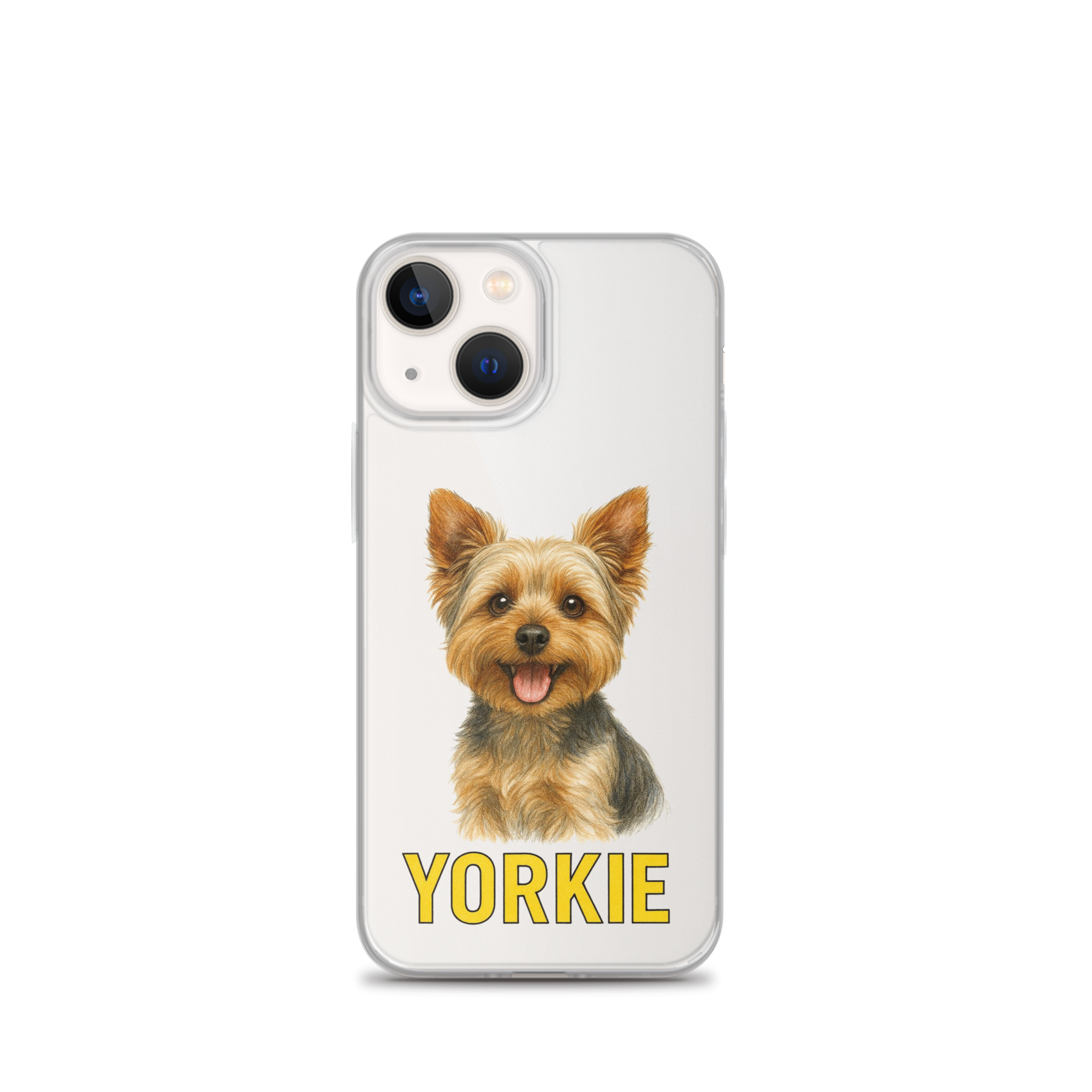 Yorkie Clear Case for iPhone