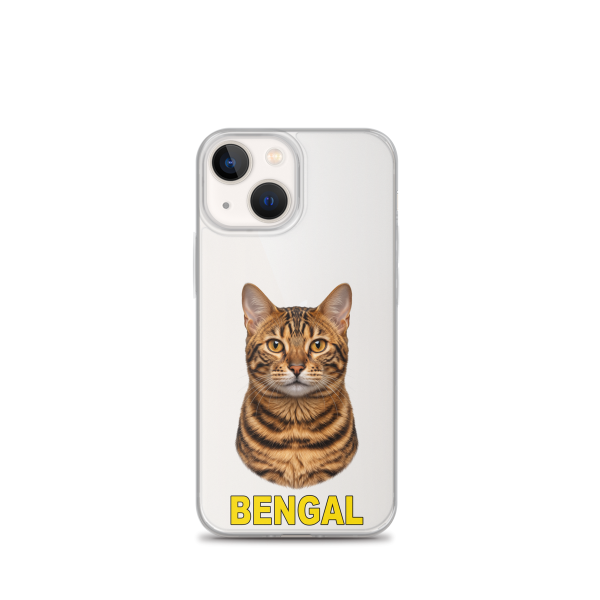 Bengal Cat Clear Case for iPhone®