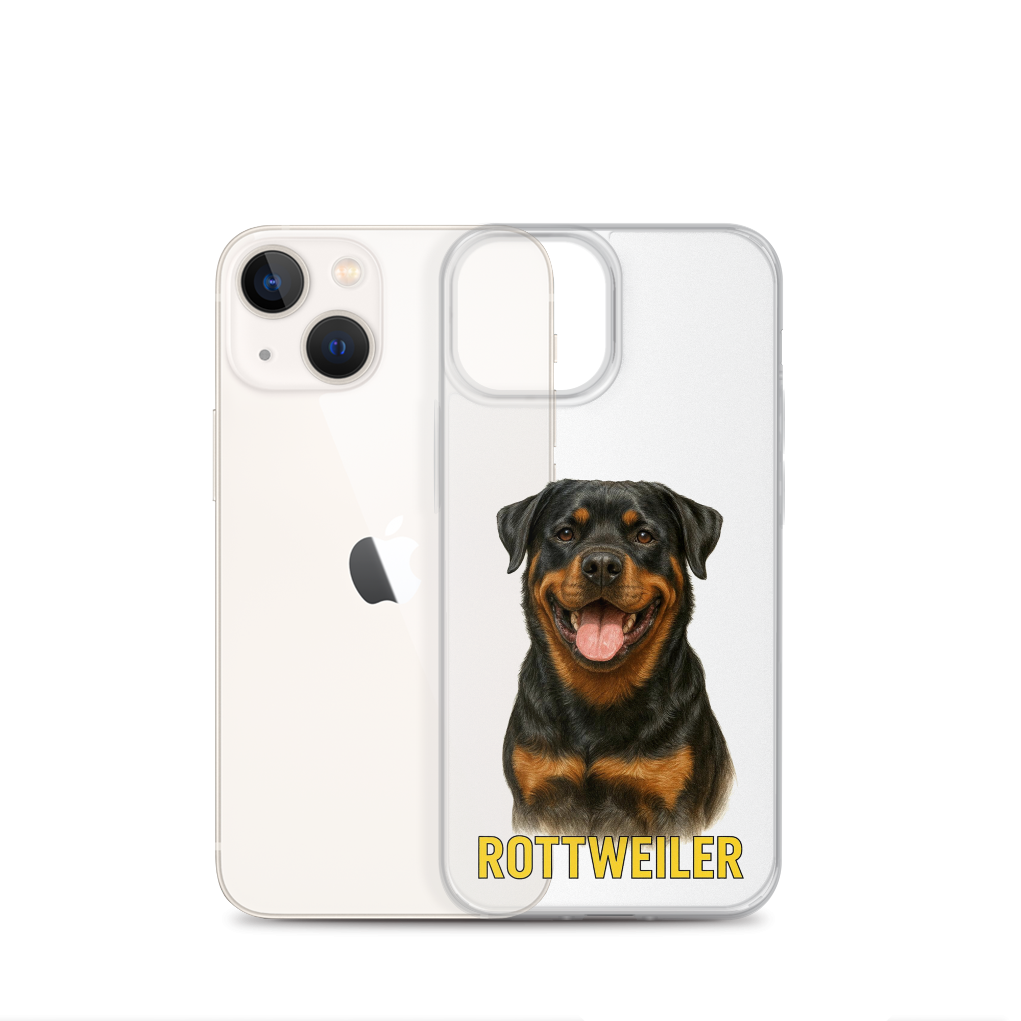 Rottweiler Clear Case for iPhone