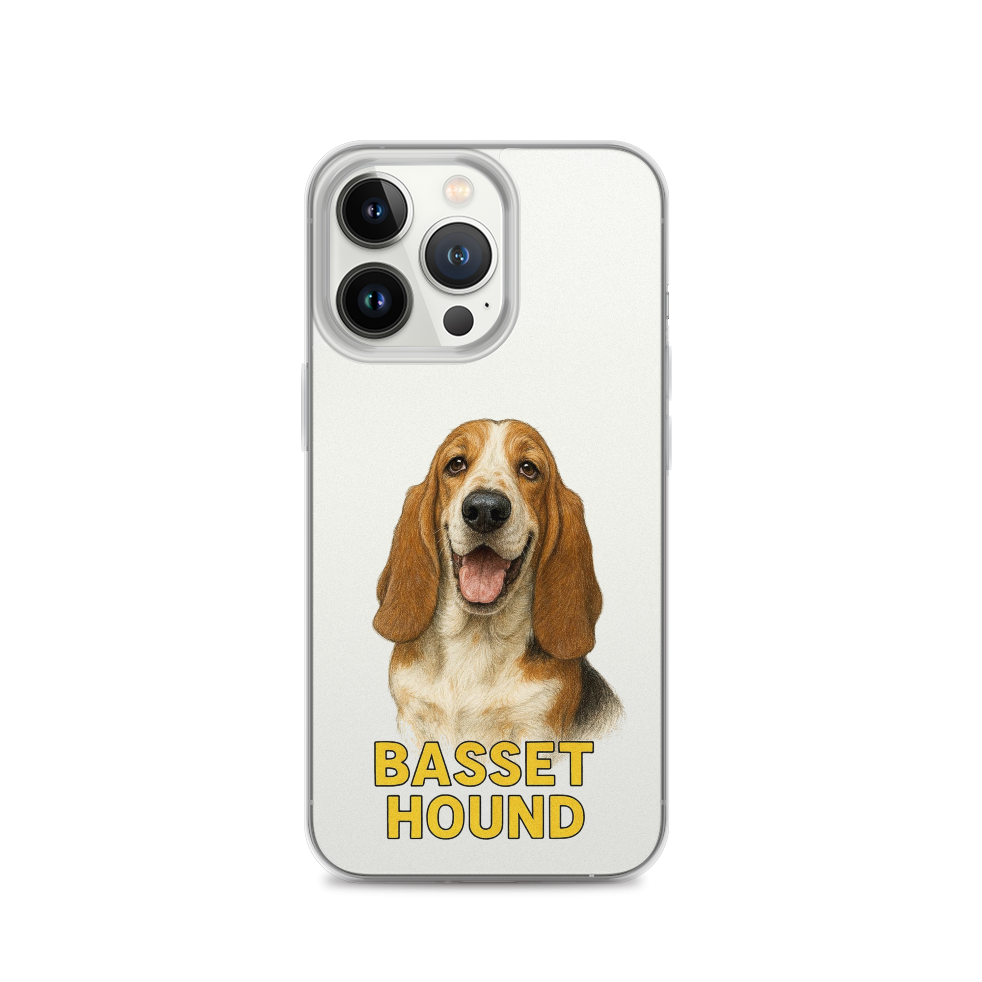 Basset Hound Clear Case for iPhone