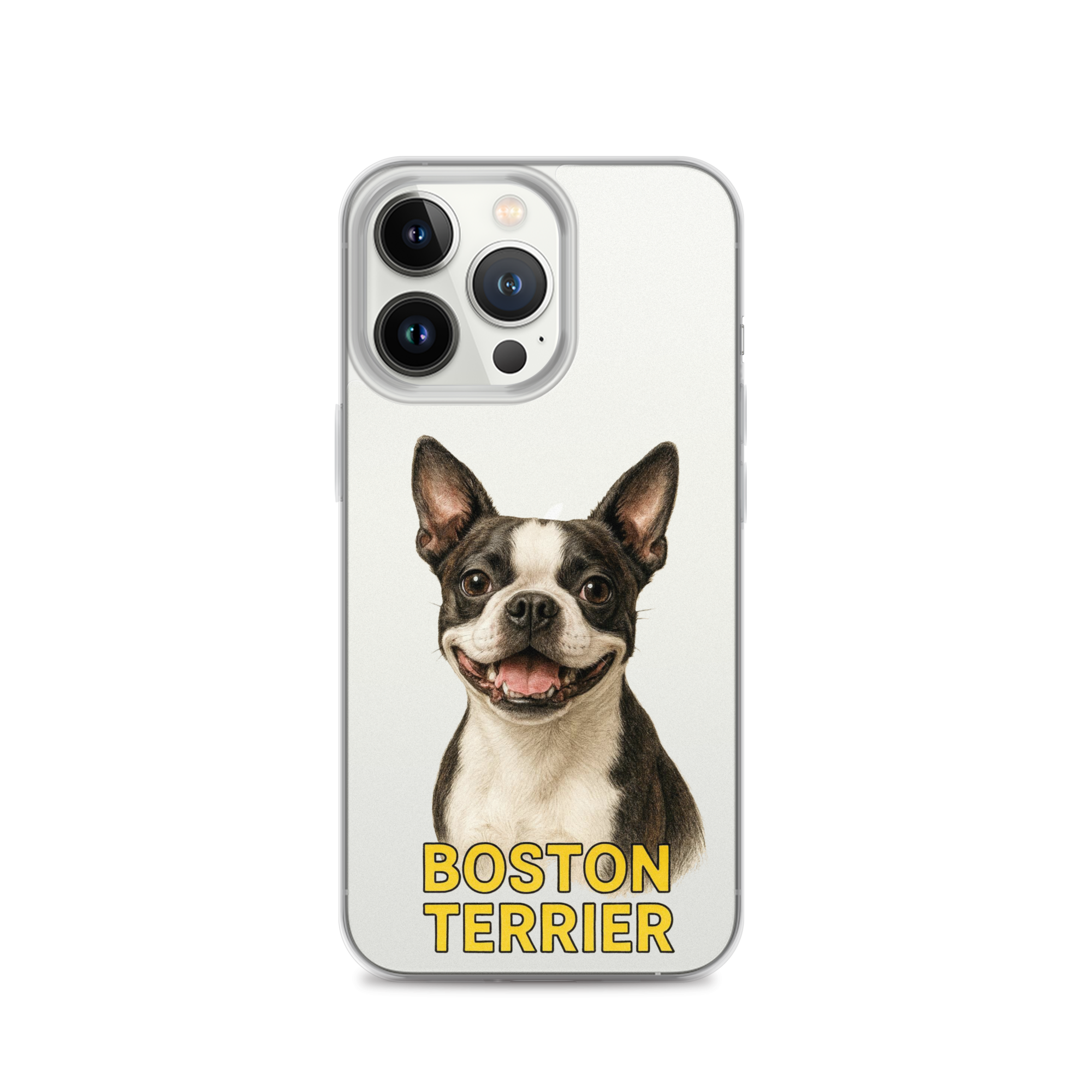 Boston Terrier Clear Case for iPhone