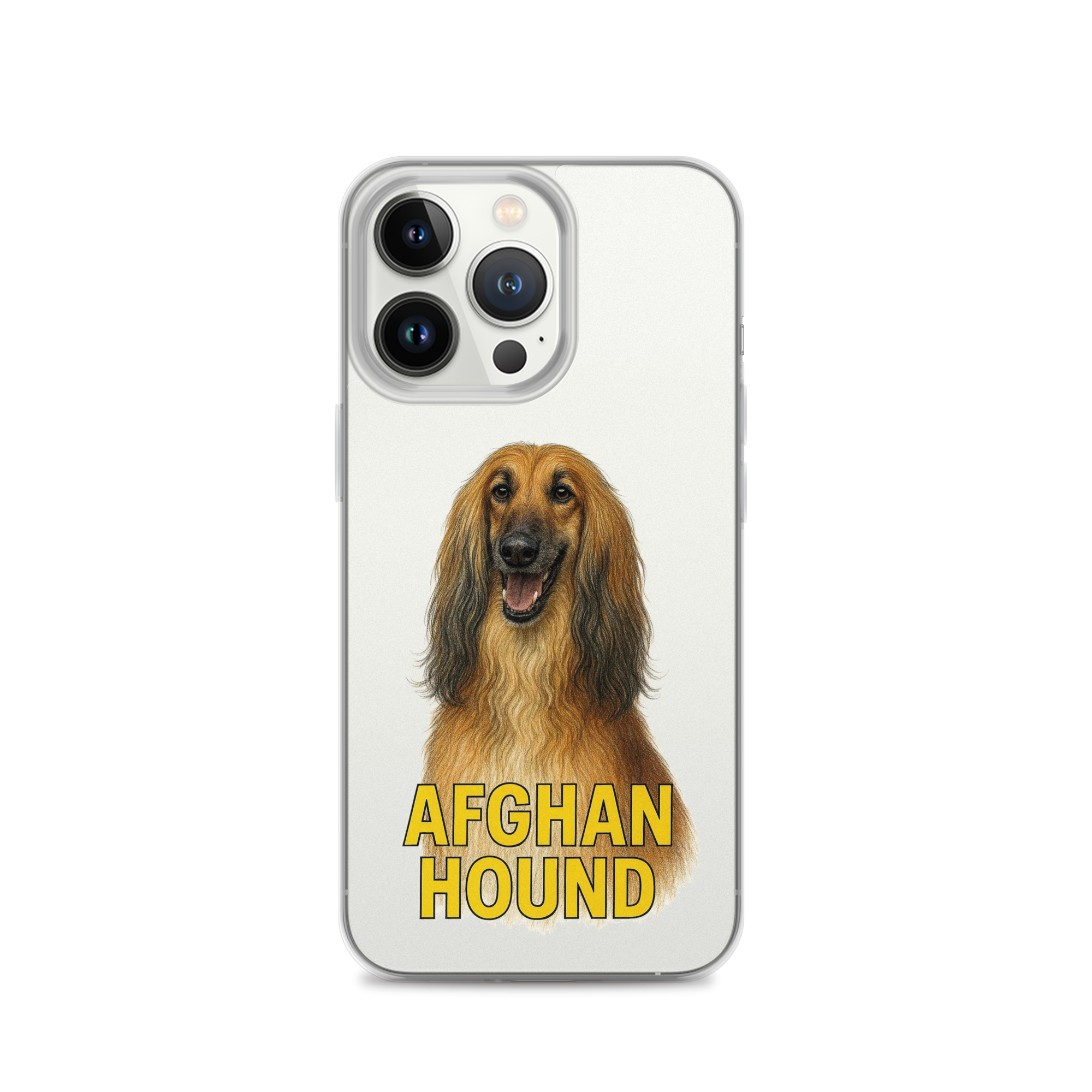 Afghan Hound Clear Case for iPhone
