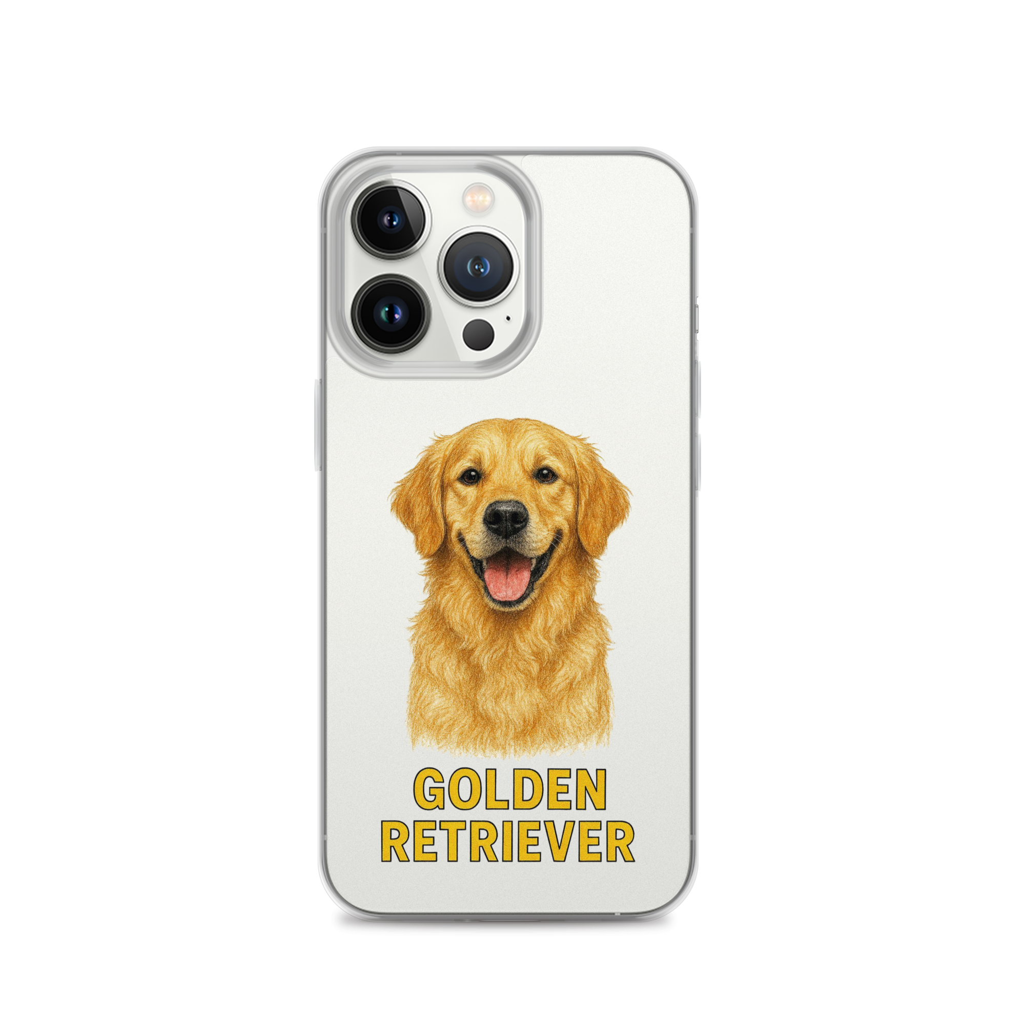 Golden Retriever Clear Case for iPhone