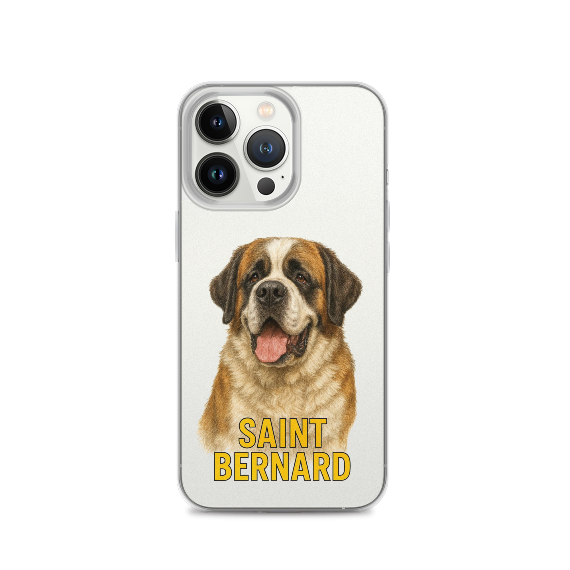 Saint Bernard Clear Case for iPhone