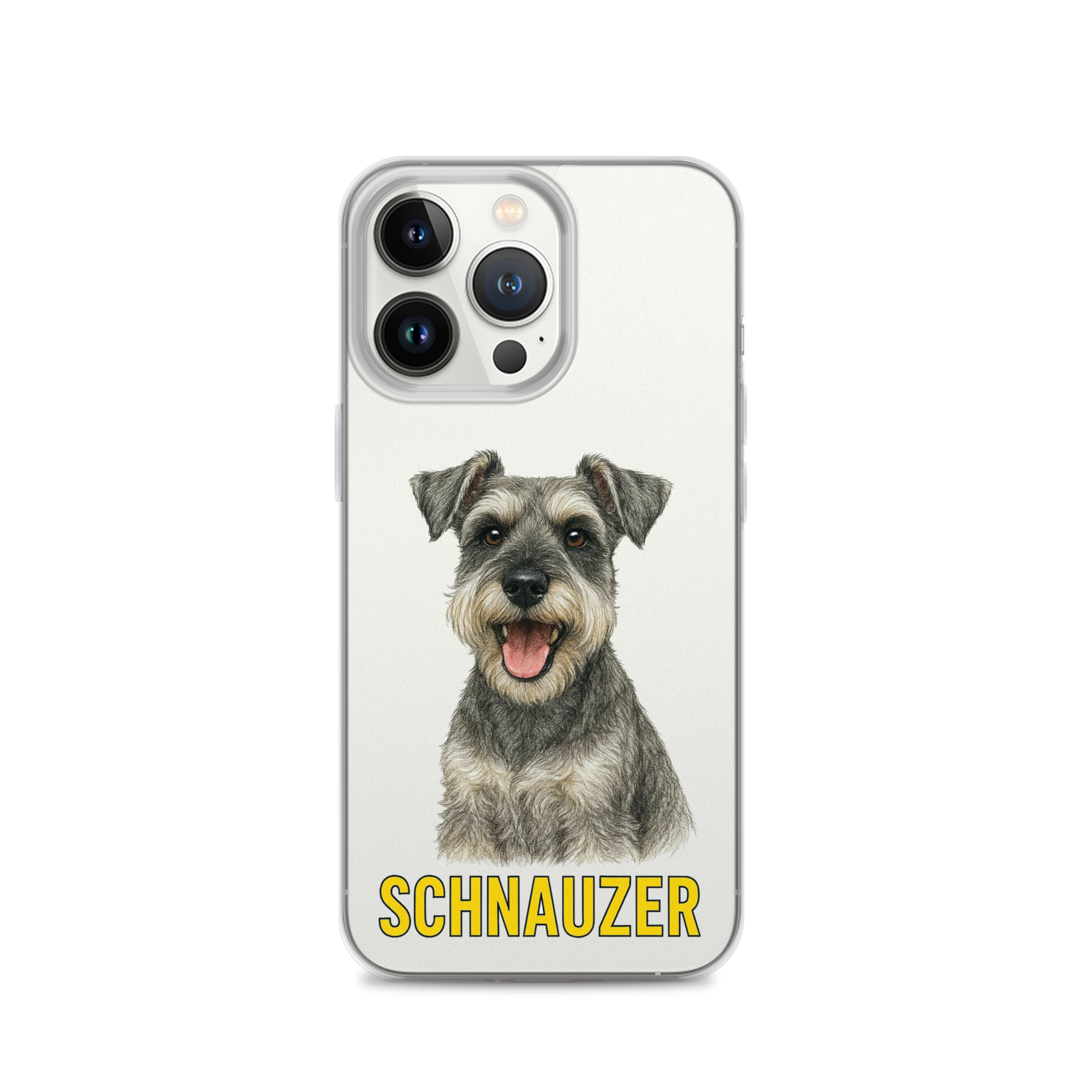 Schnauzer Clear Case for iPhone