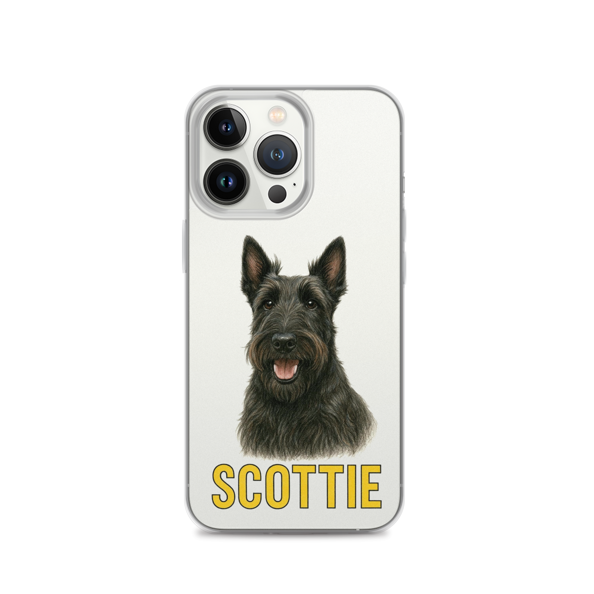 Scottie Clear Case for iPhone