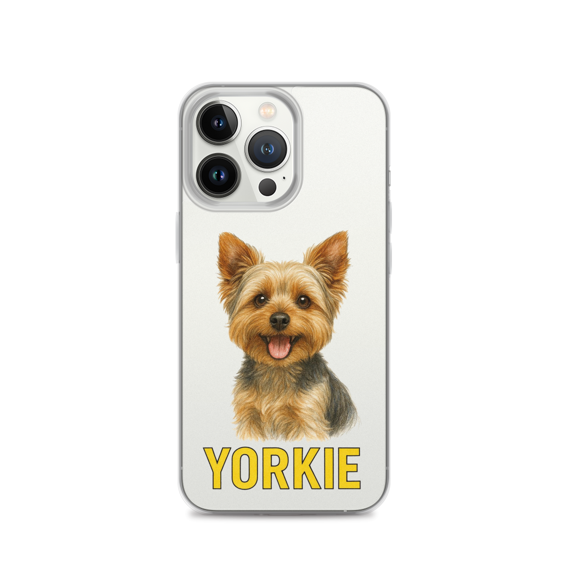 Yorkie Clear Case for iPhone