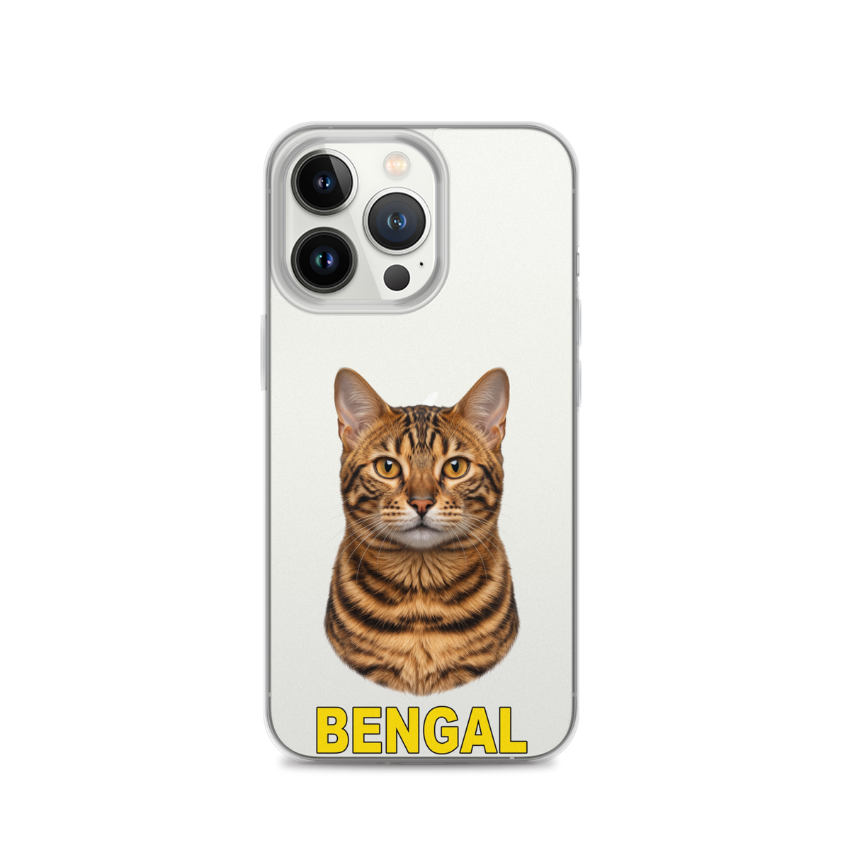 Bengal Cat Clear Case for iPhone®