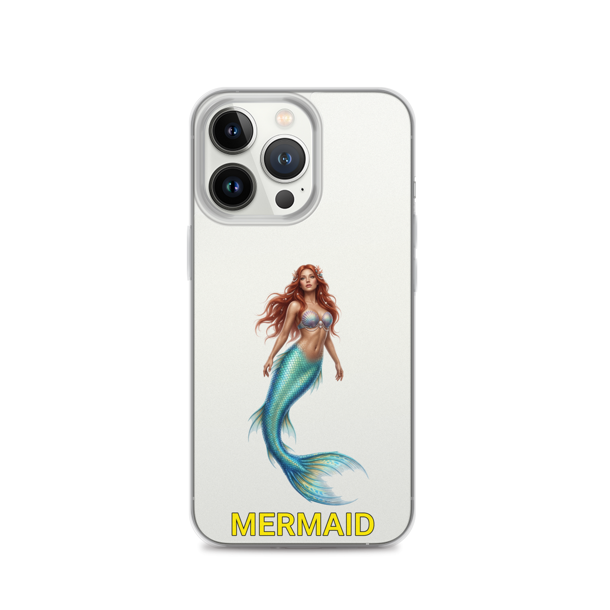 Mermaid Clear Case for iPhone®