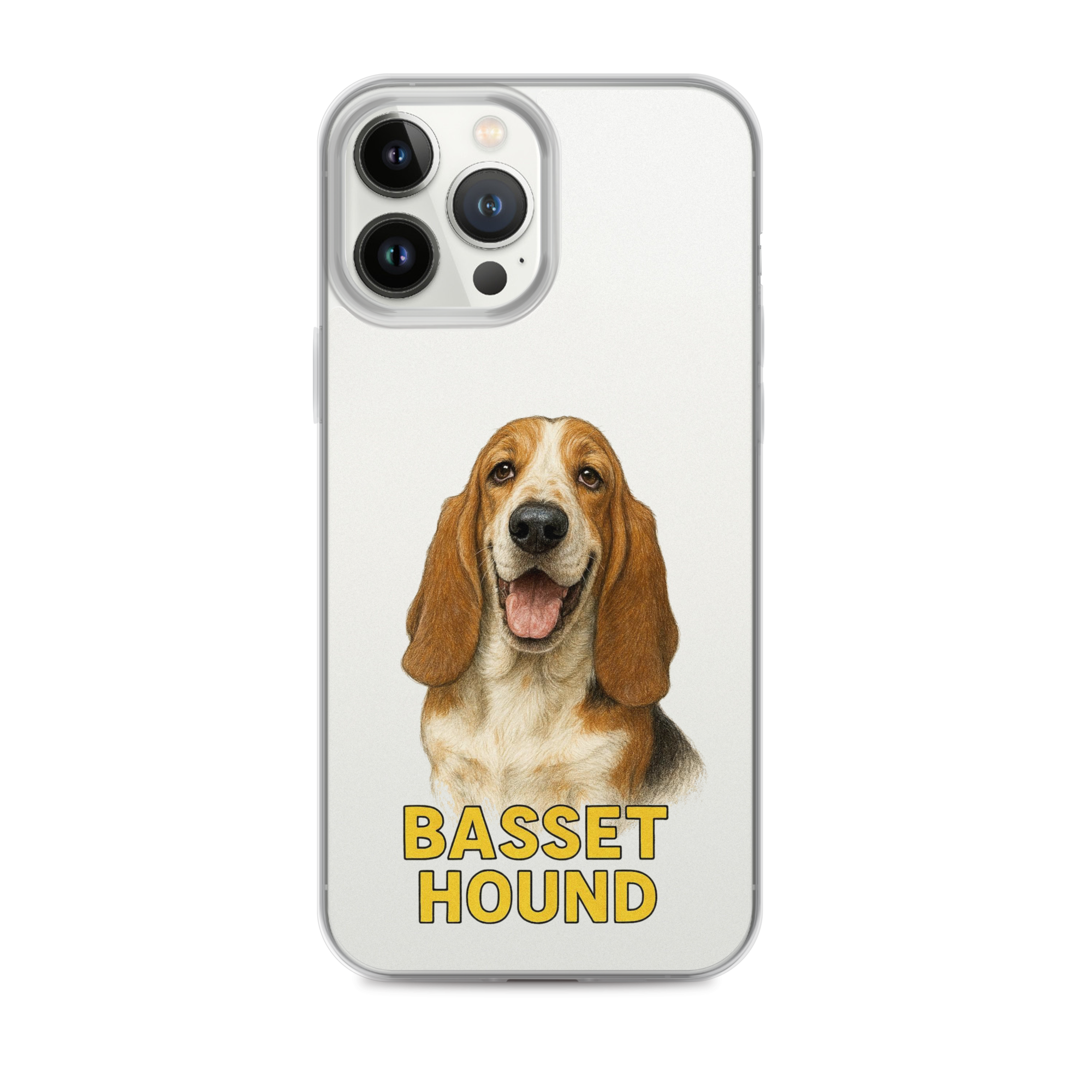 Basset Hound Clear Case for iPhone