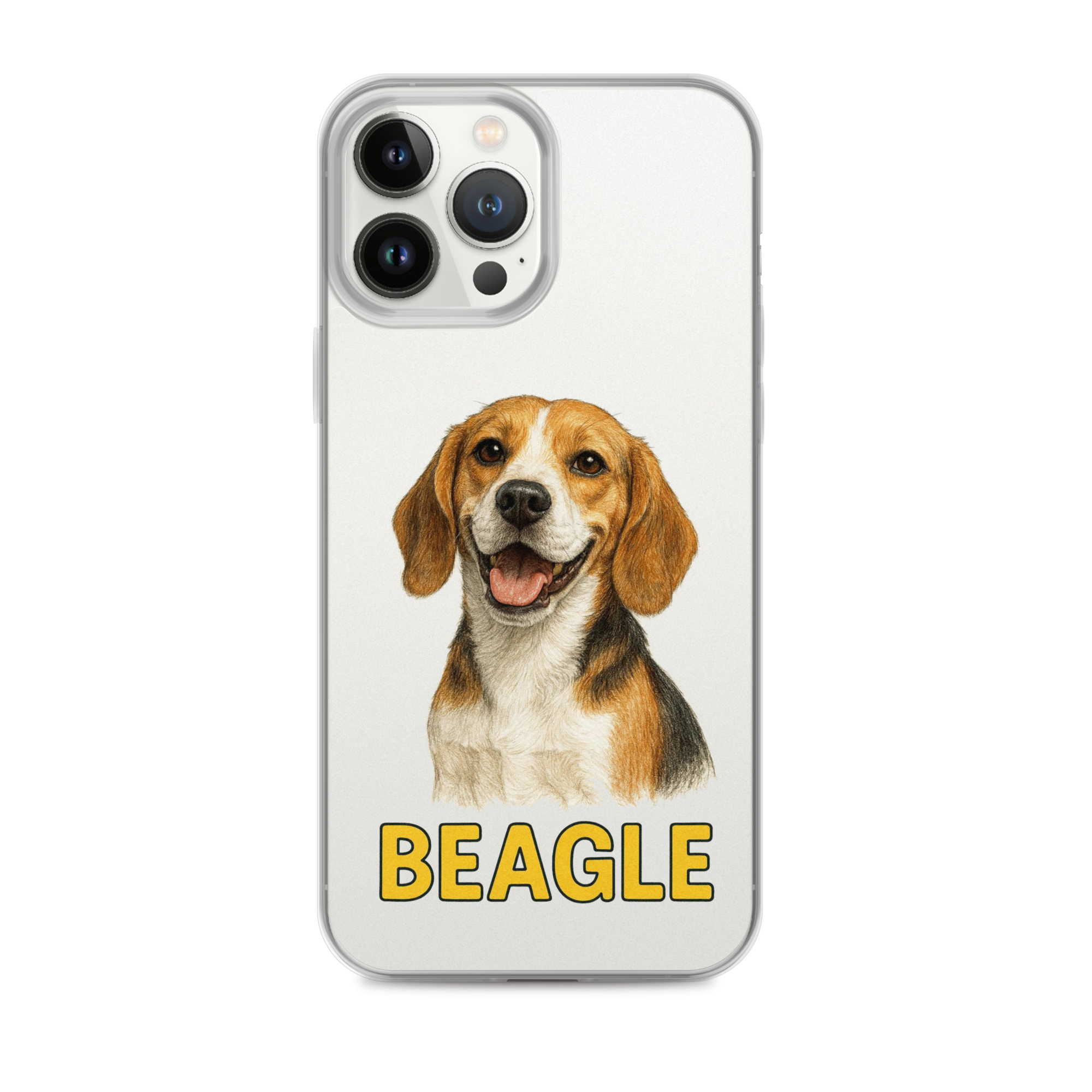 Beagle Clear Case for iPhone