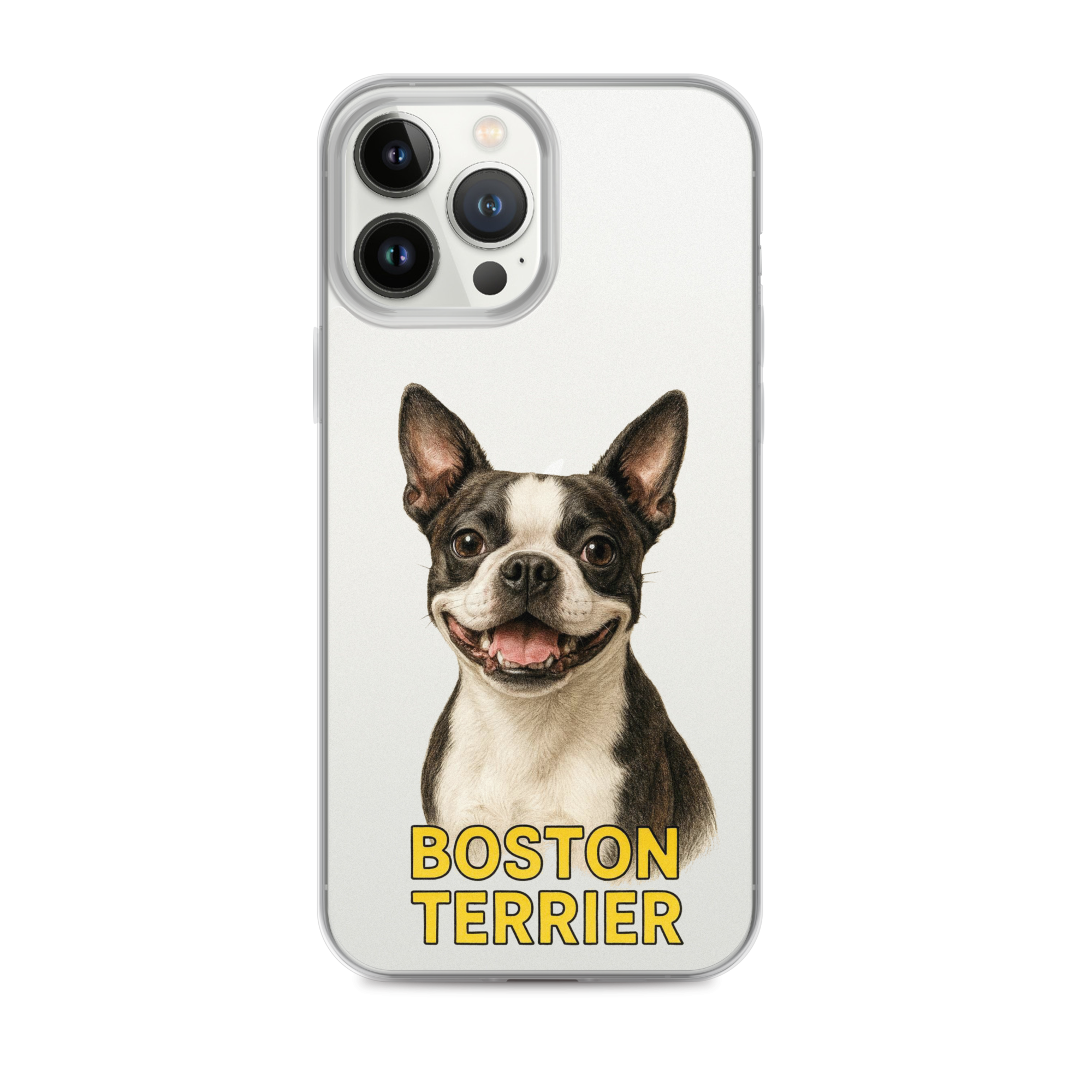 Boston Terrier Clear Case for iPhone