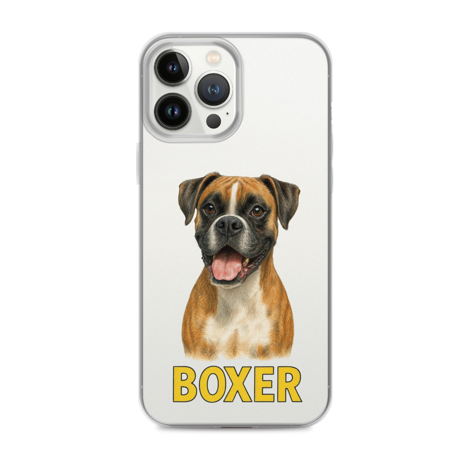Boxer Clear Case for iPhone