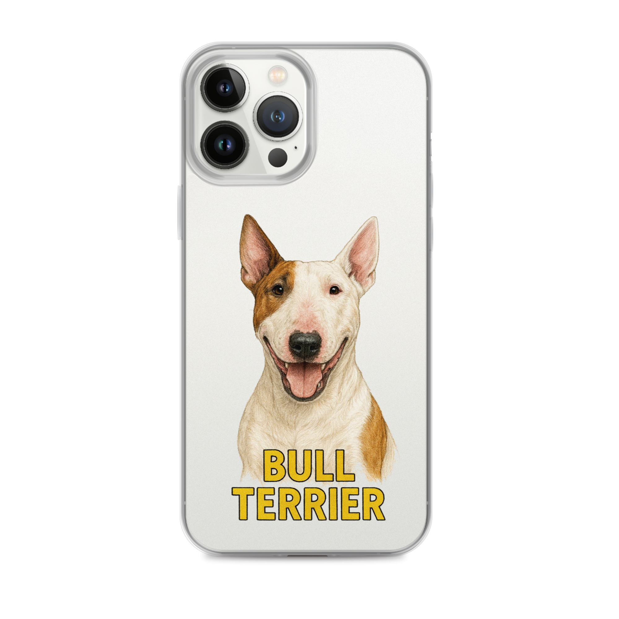 Bull Terrier Clear Case for iPhone