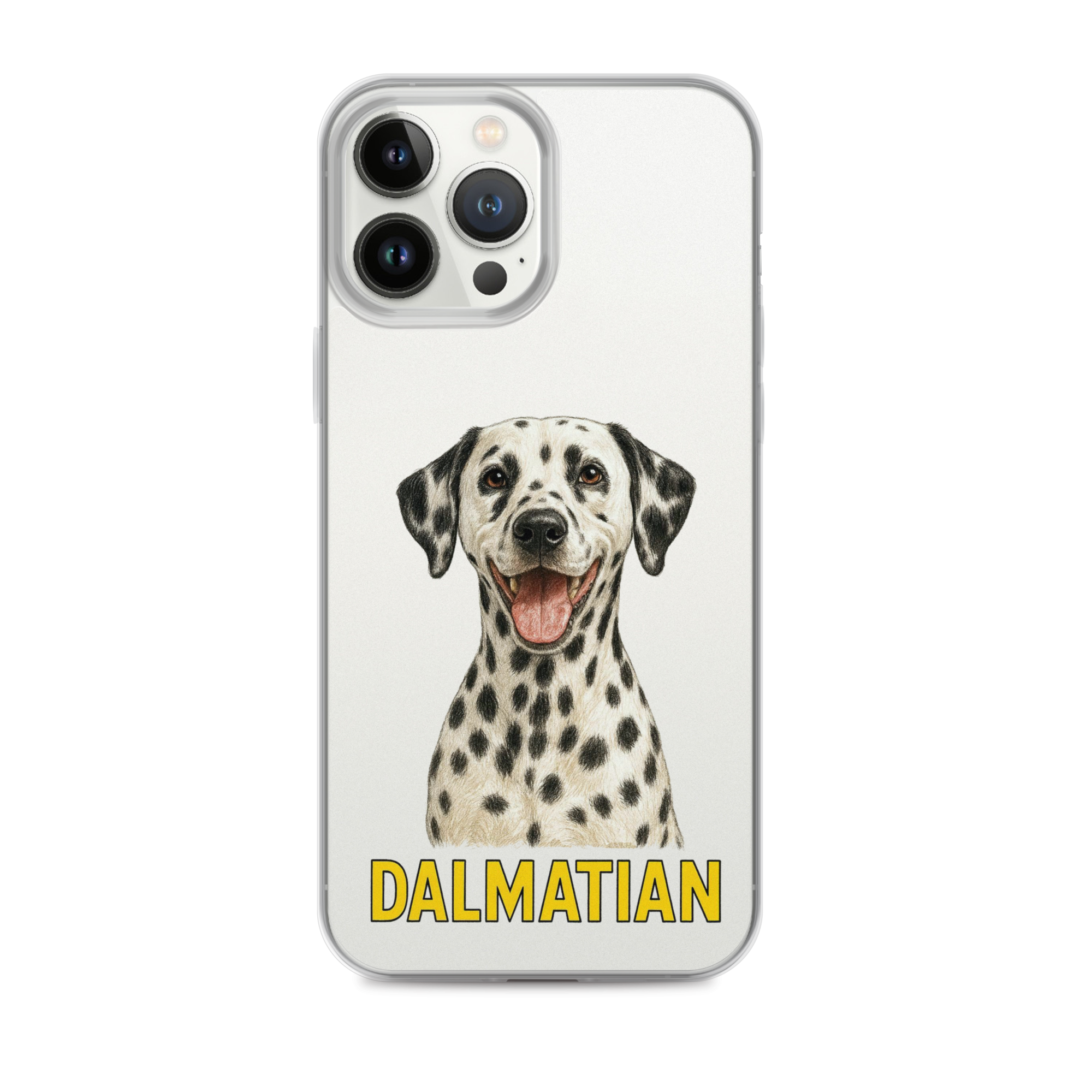 Dalmatian Clear Case for iPhone
