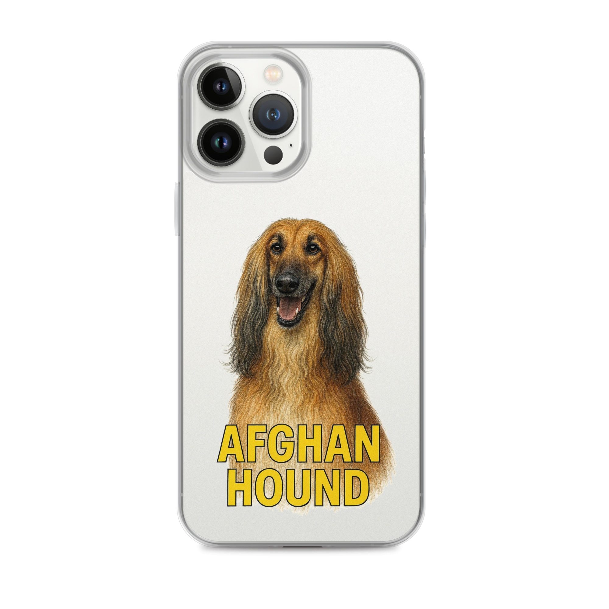 Afghan Hound Clear Case for iPhone