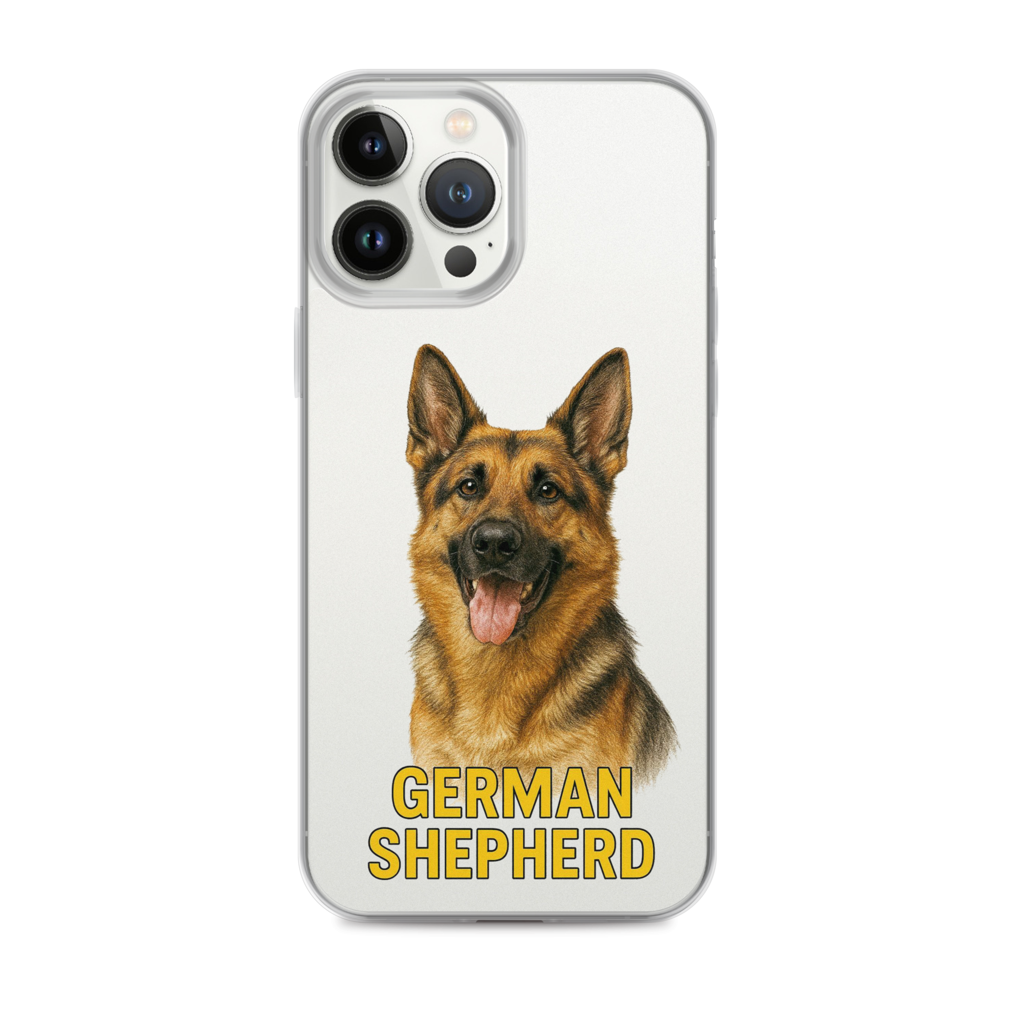 German Shepherd Clear Case for iPhone
