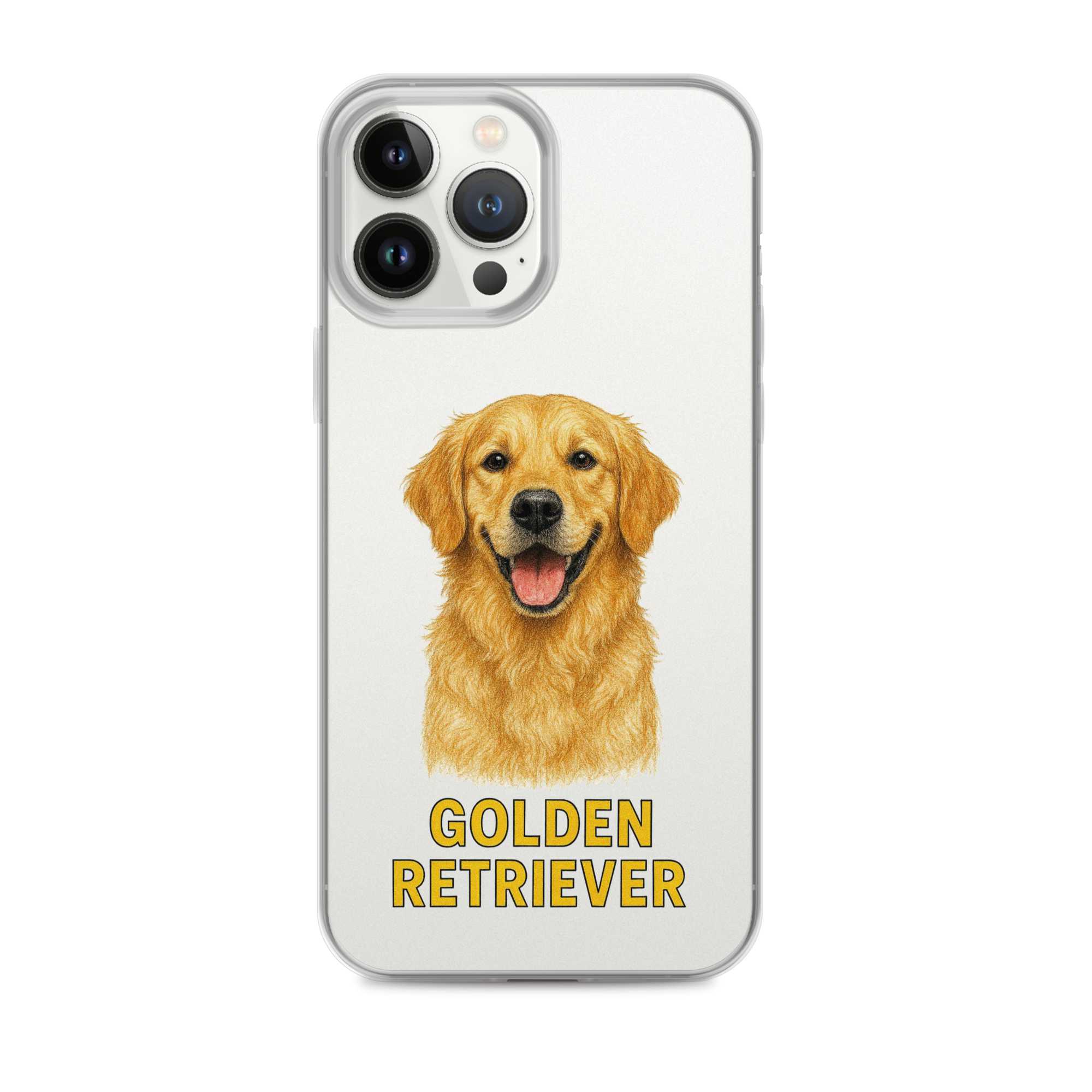 Golden Retriever Clear Case for iPhone