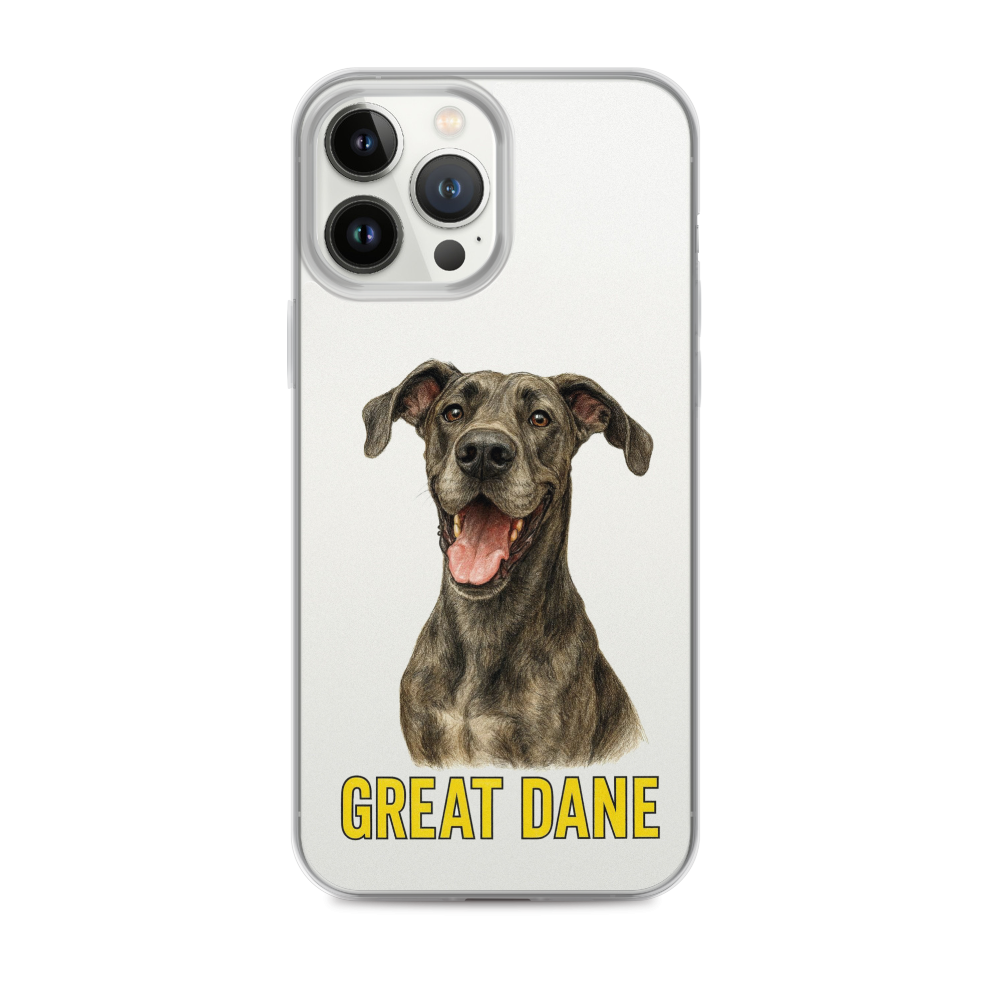 Great Dane Clear Case for iPhone