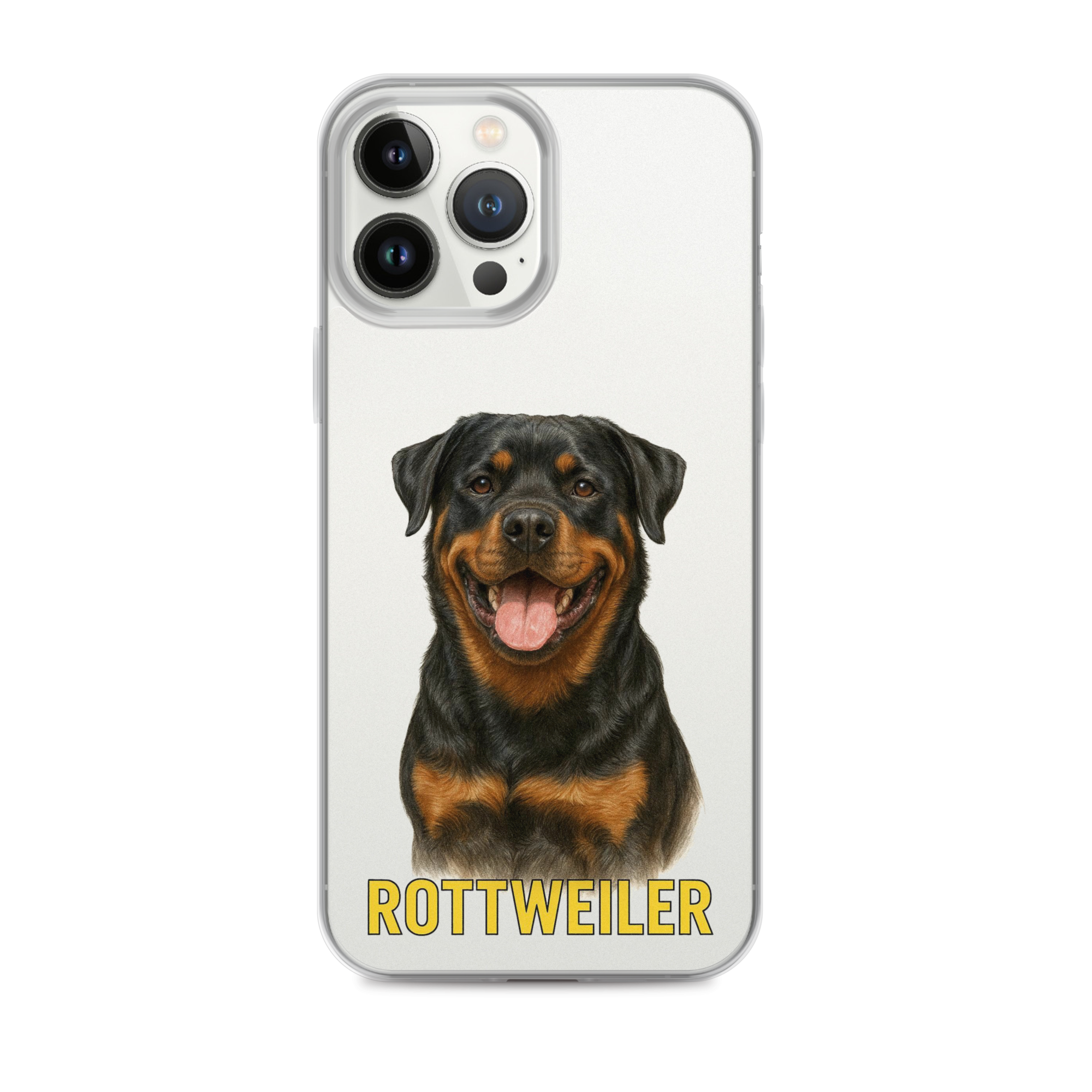 Rottweiler Clear Case for iPhone