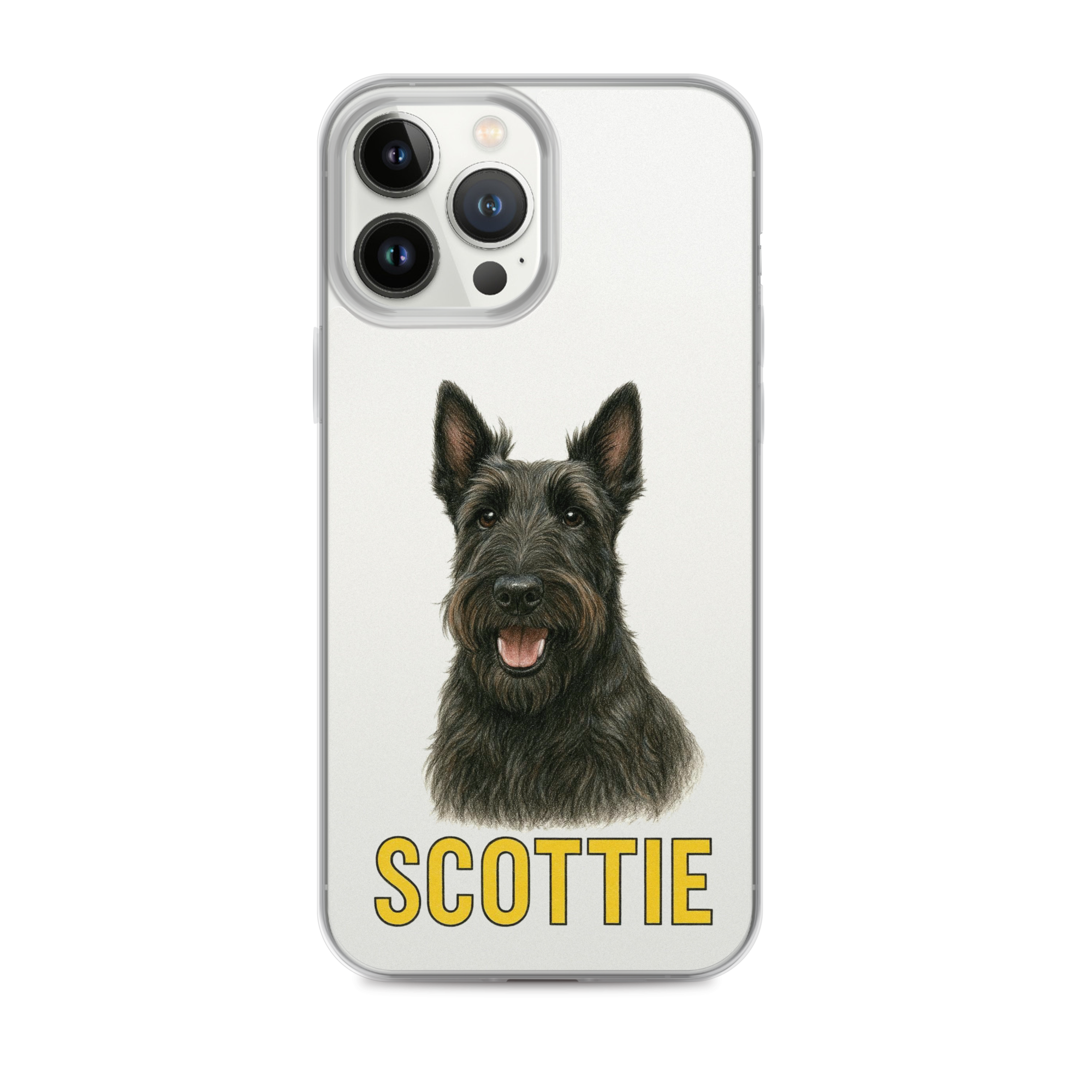 Scottie Clear Case for iPhone