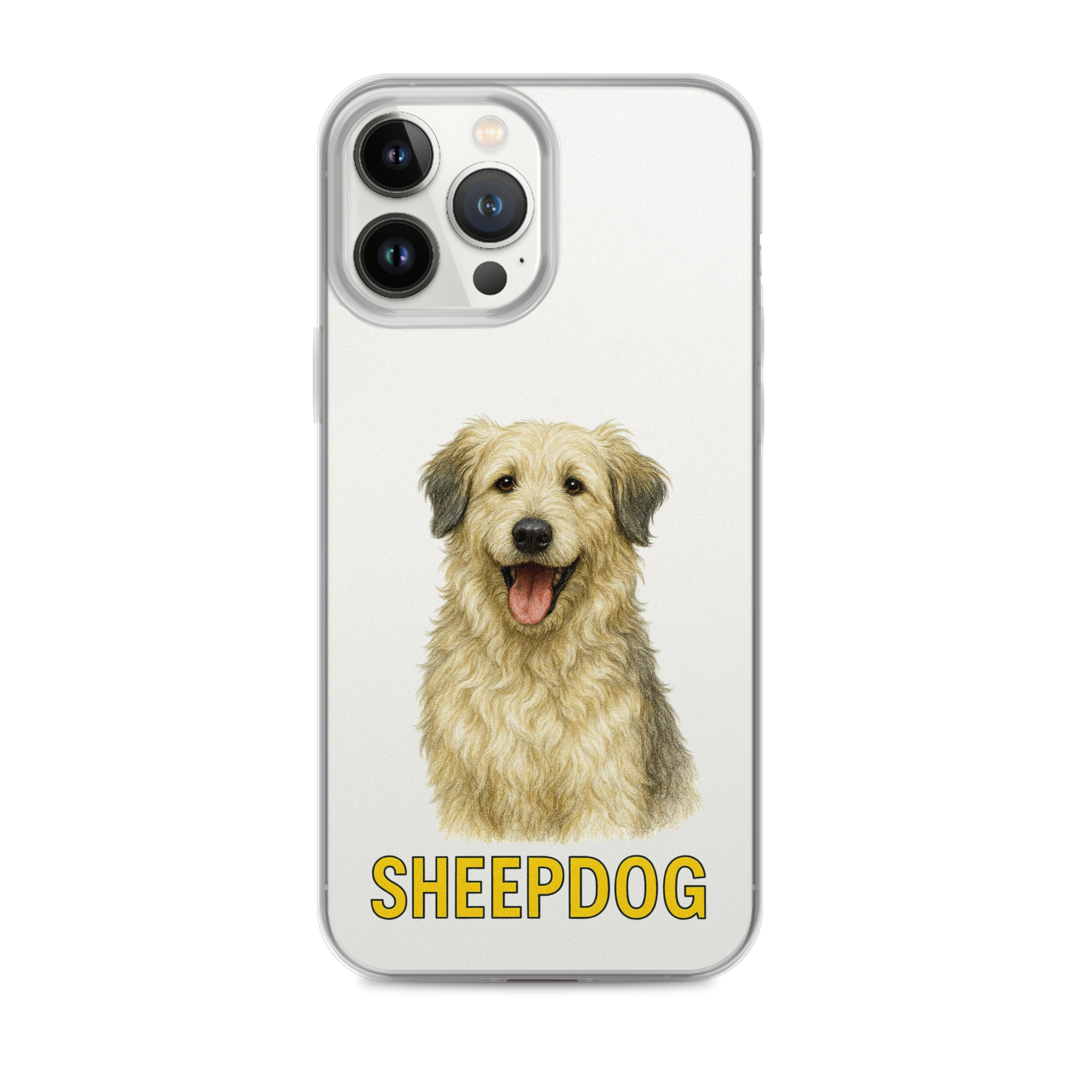 Sheepdog Clear Case for iPhone