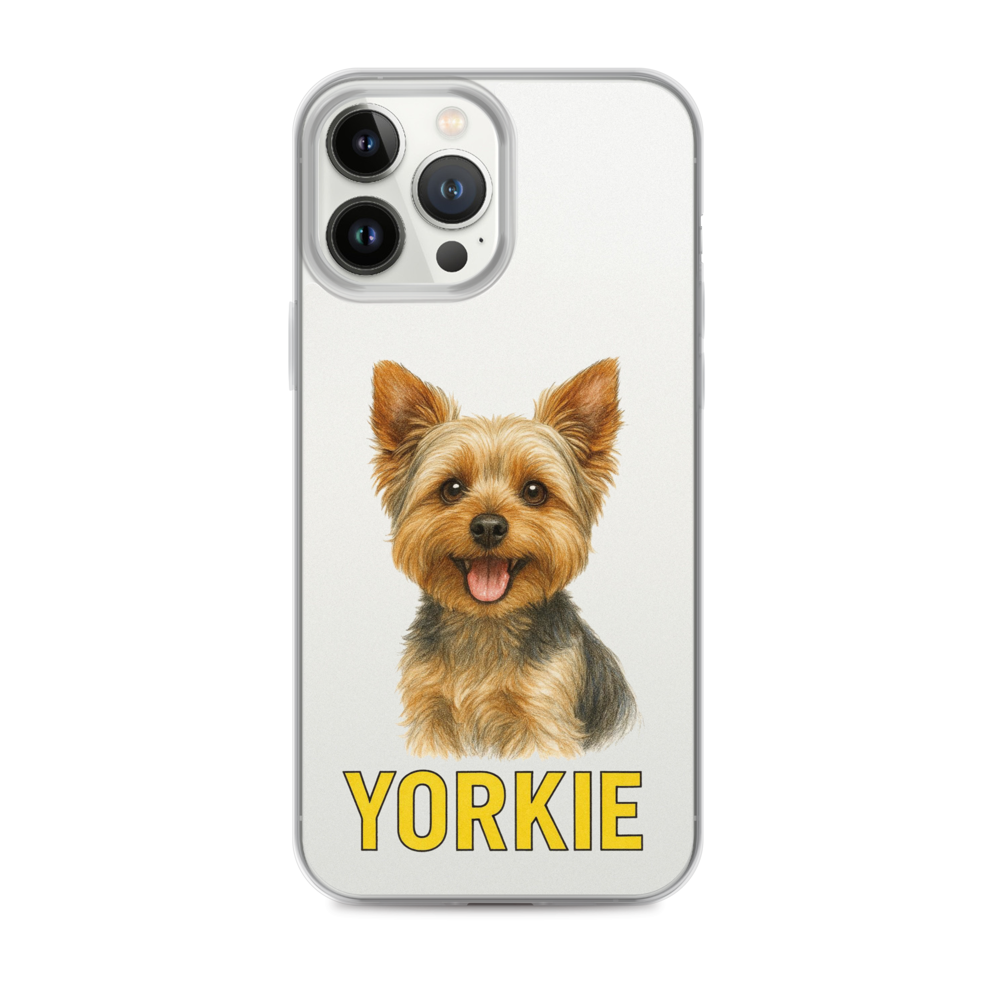 Yorkie Clear Case for iPhone