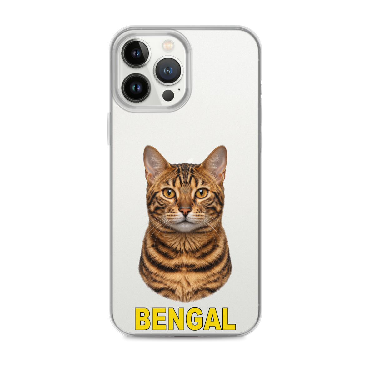 Bengal Cat Clear Case for iPhone®
