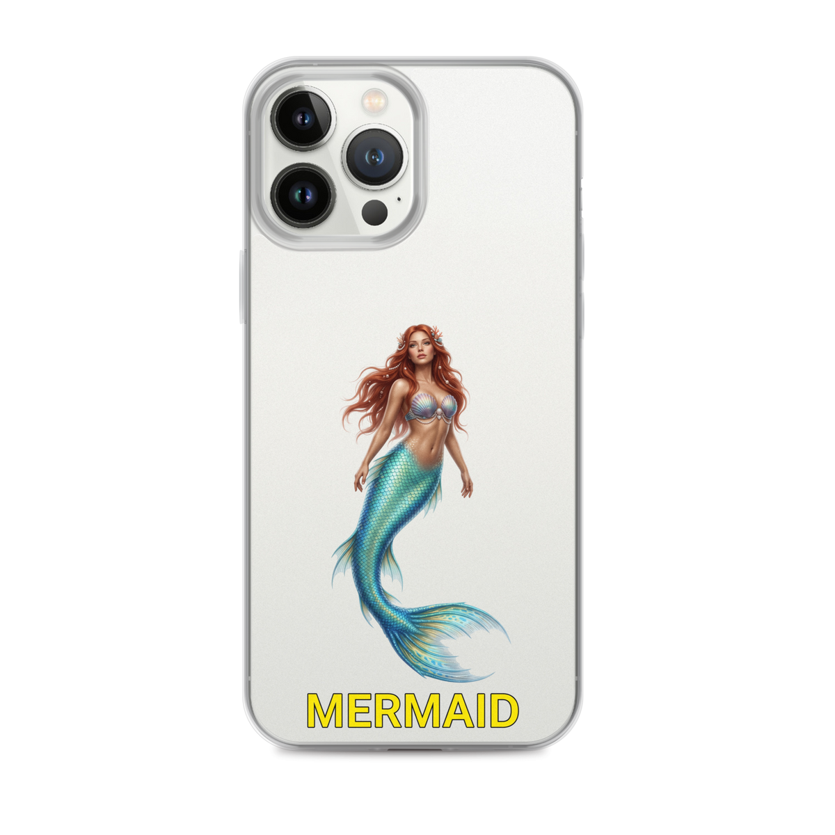 Mermaid Clear Case for iPhone®