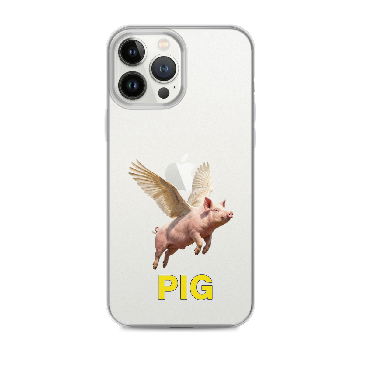 Flying Pig Clear Case for iPhone®
