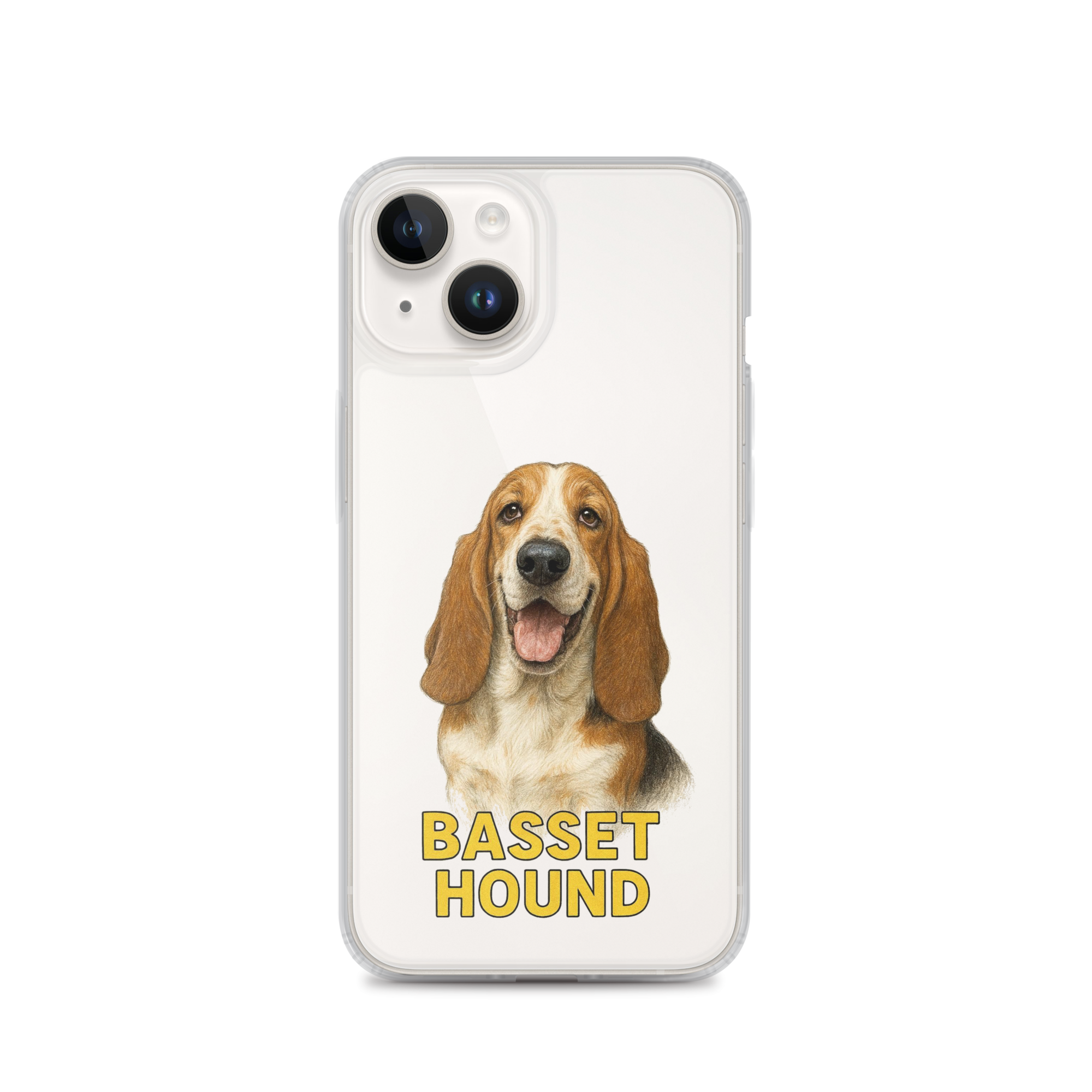 Basset Hound Clear Case for iPhone