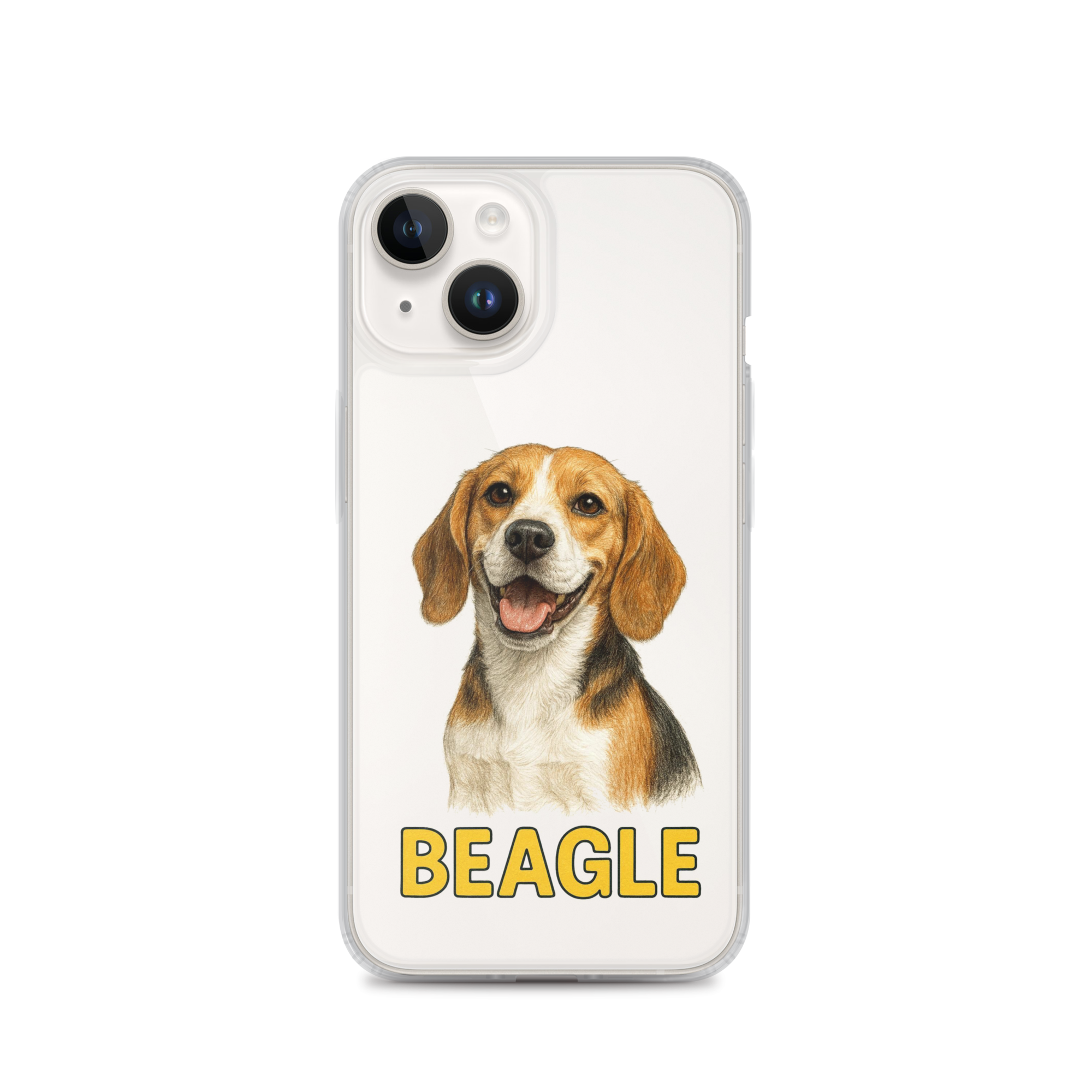 Beagle Clear Case for iPhone