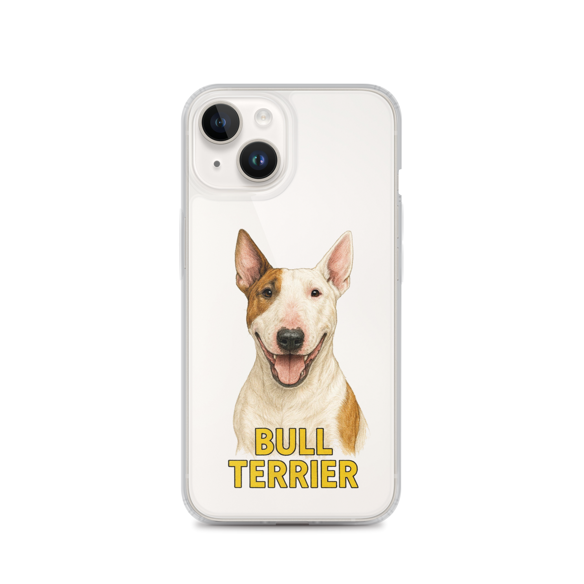 Bull Terrier Clear Case for iPhone