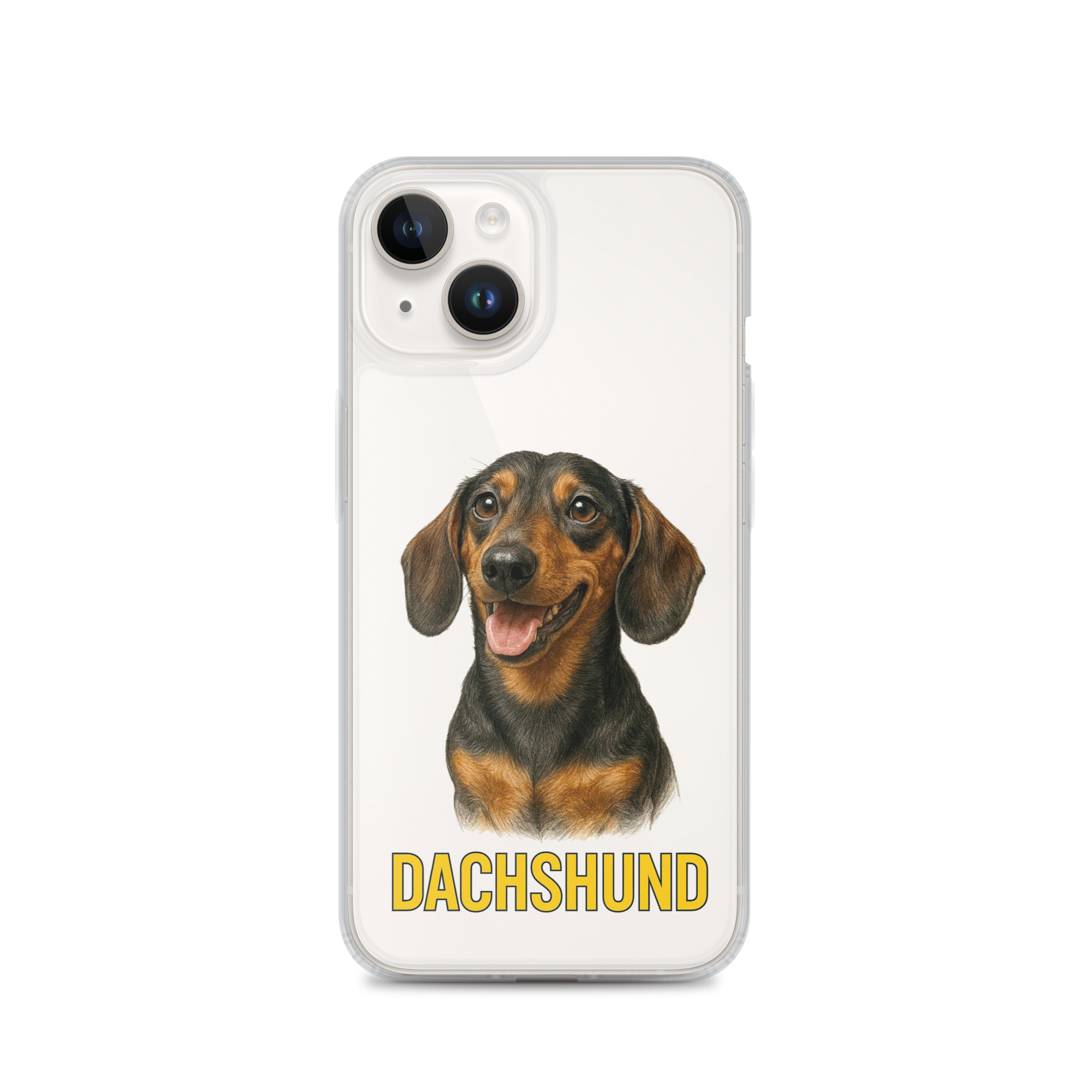 Dachshund Clear Case for iPhone