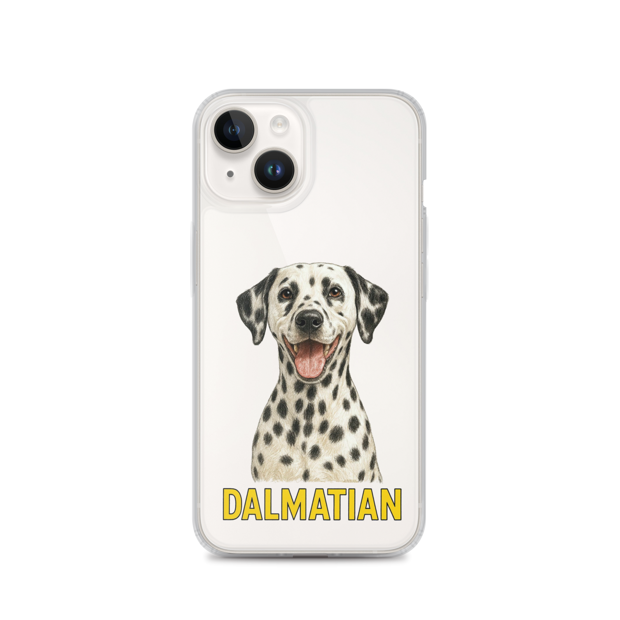 Dalmatian Clear Case for iPhone