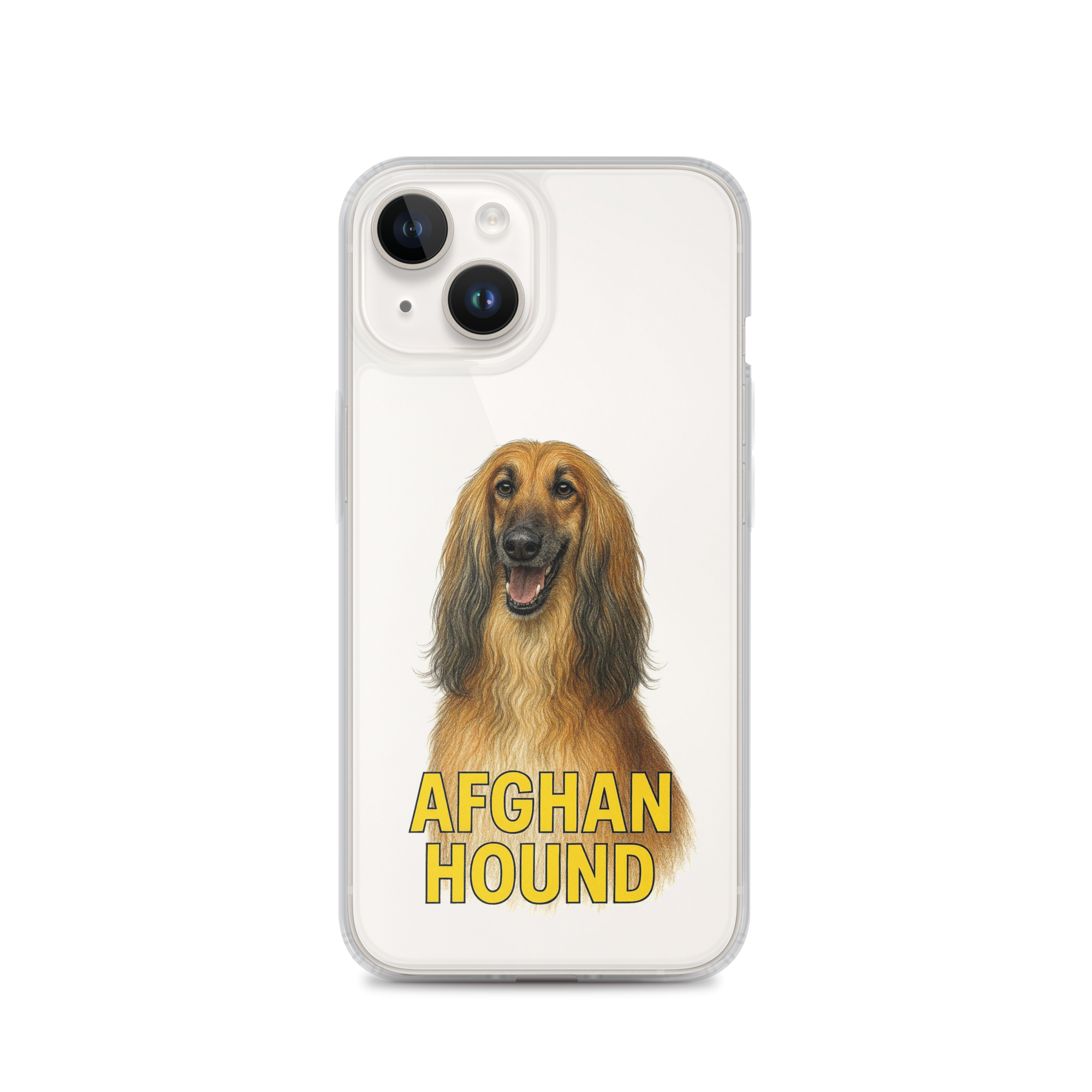 Afghan Hound Clear Case for iPhone