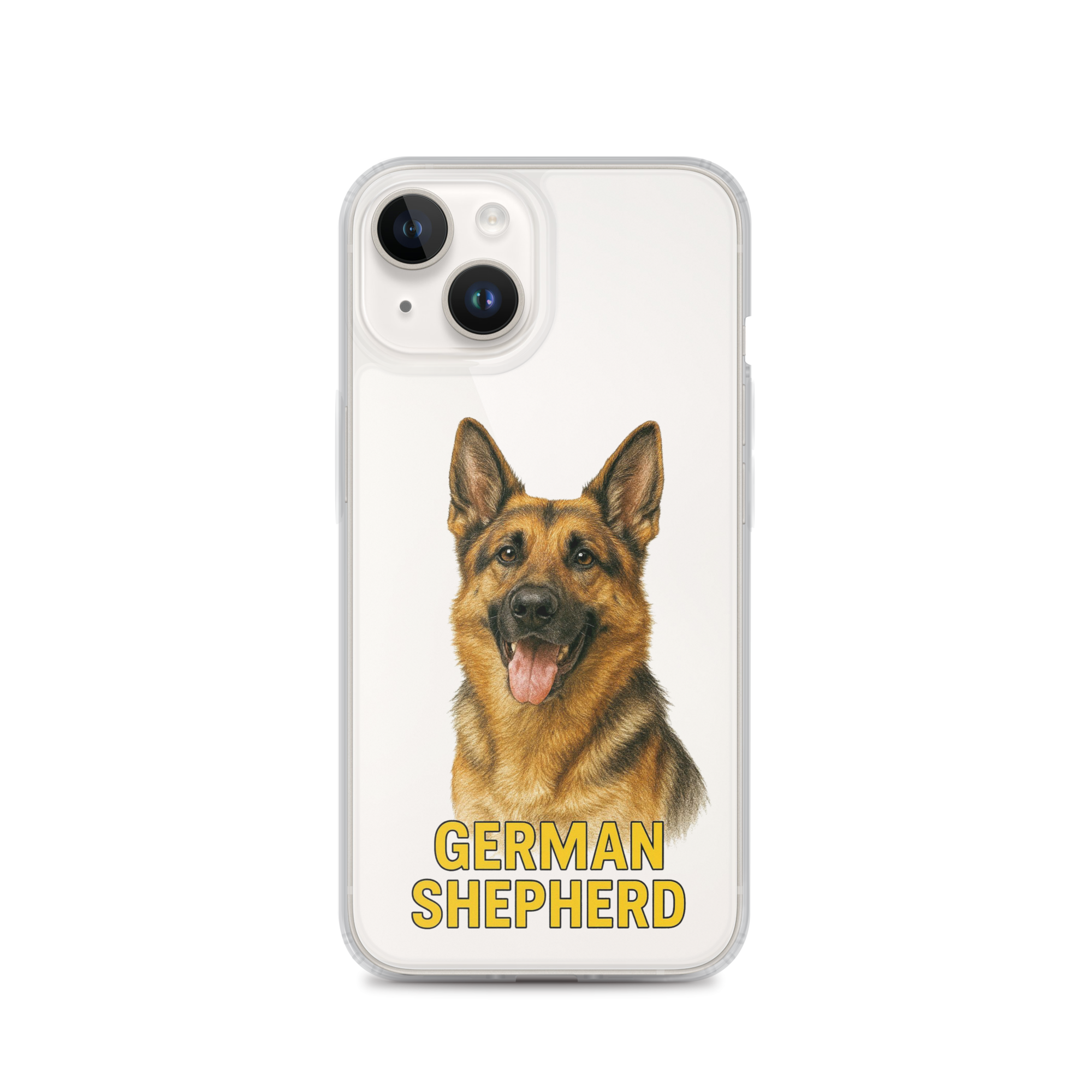 German Shepherd Clear Case for iPhone
