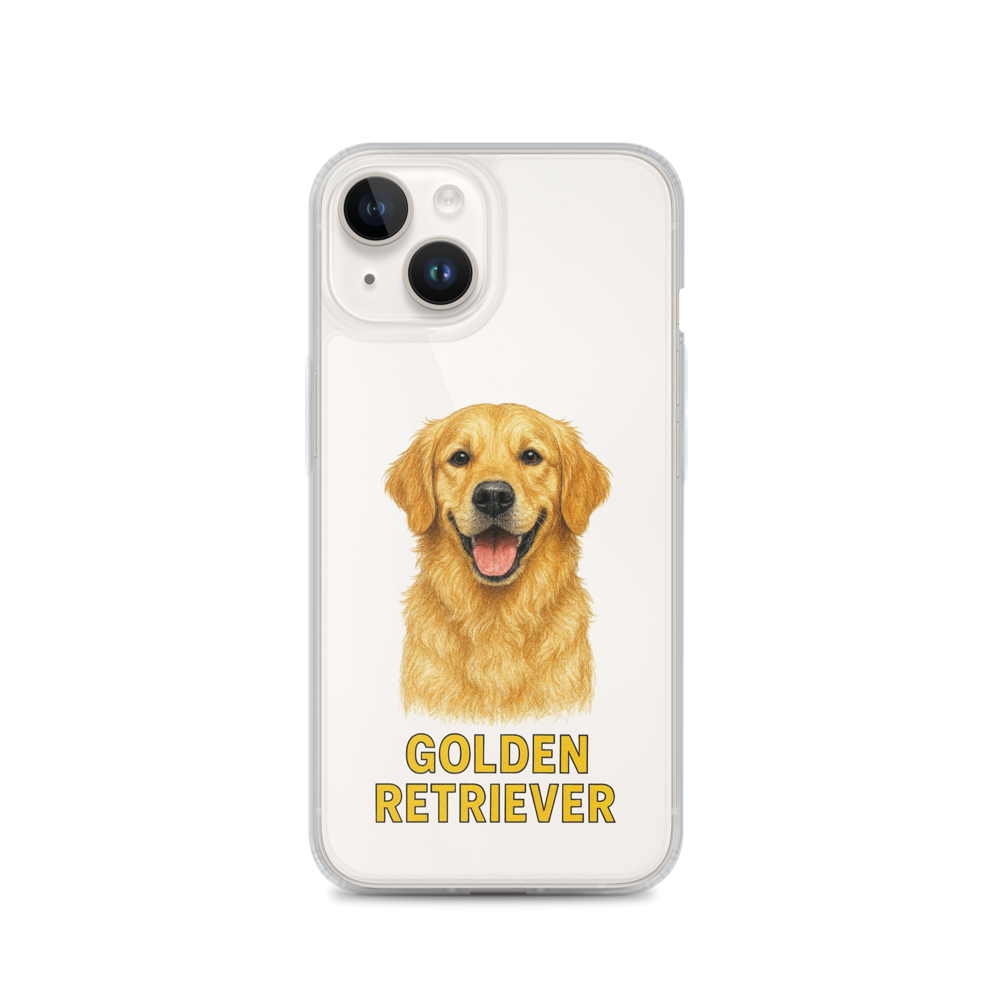 Golden Retriever Clear Case for iPhone