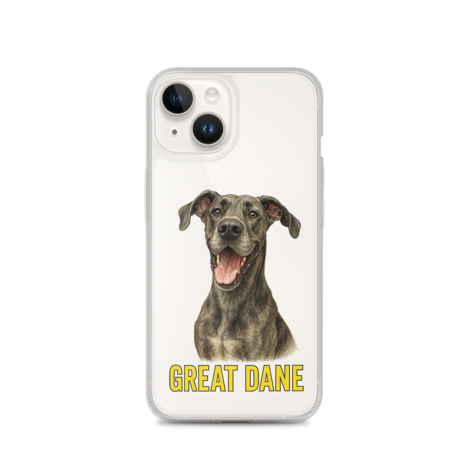 Great Dane Clear Case for iPhone