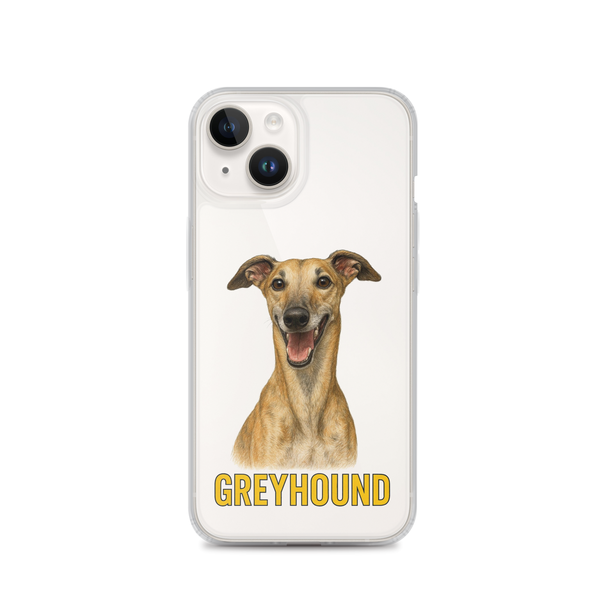 Greyhound Clear Case for iPhone