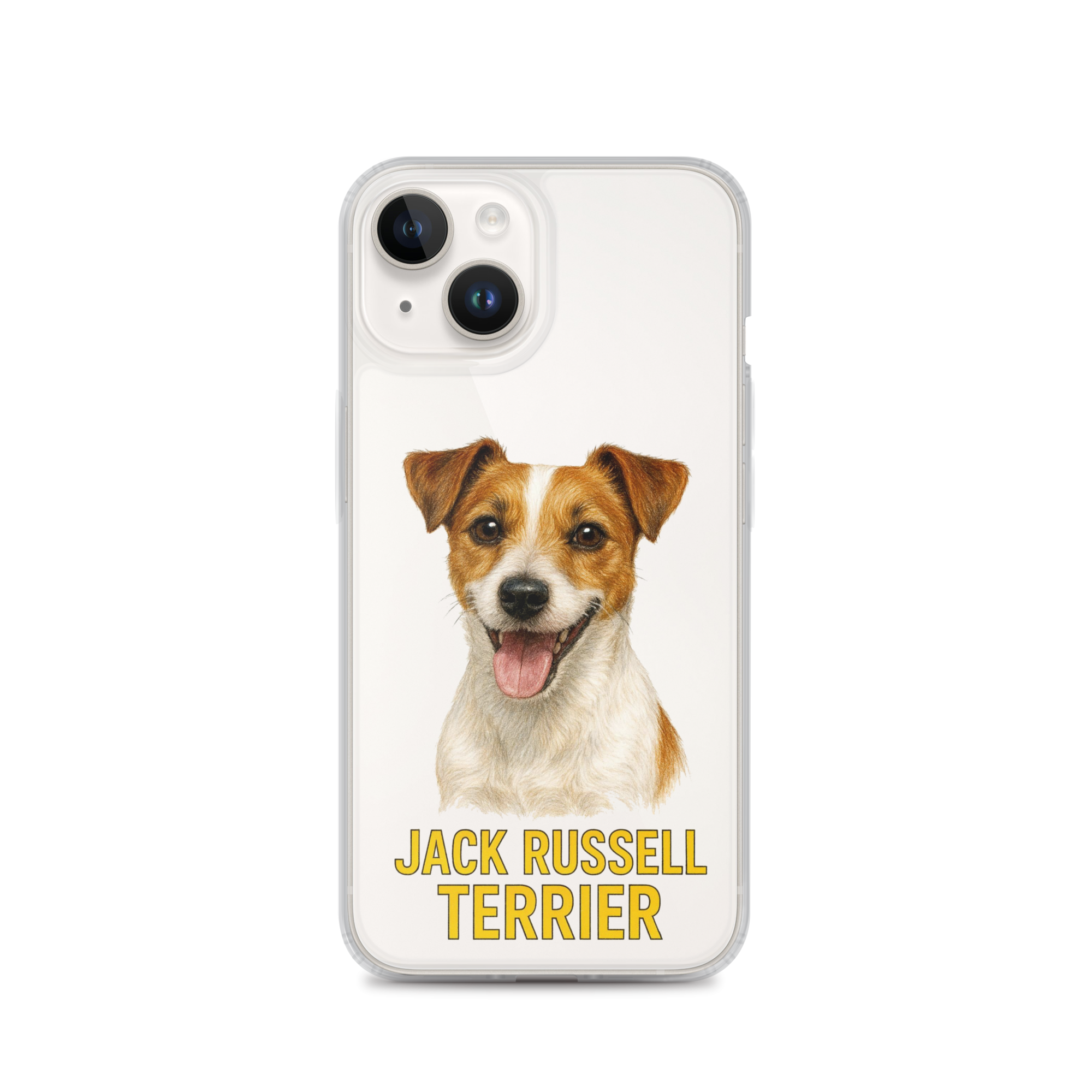 Jack Russell Terrier Clear Case for iPhone