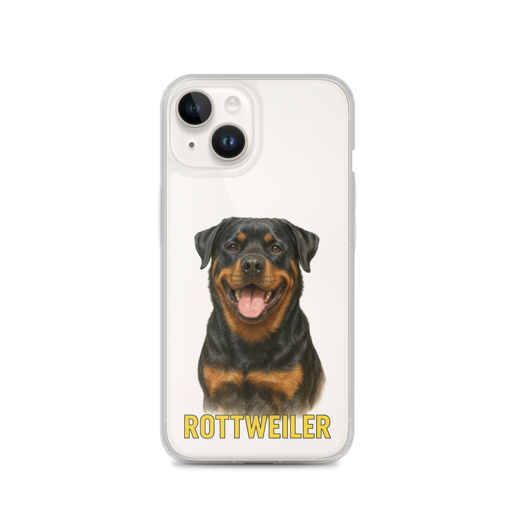 Rottweiler Clear Case for iPhone