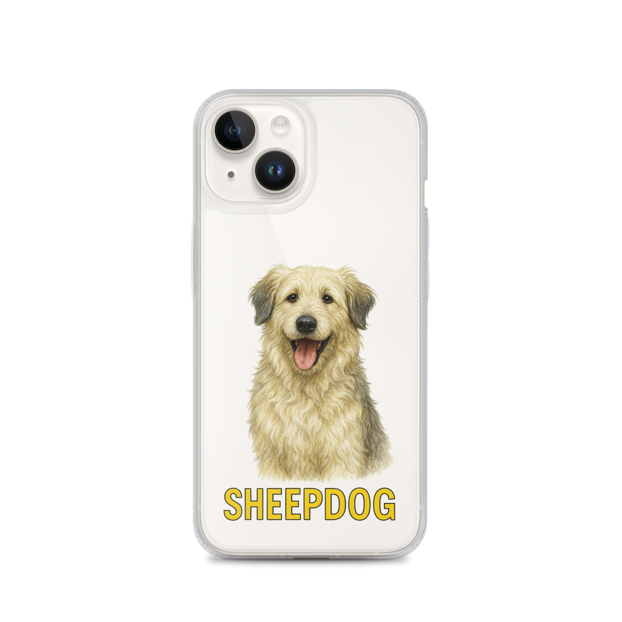 Sheepdog Clear Case for iPhone