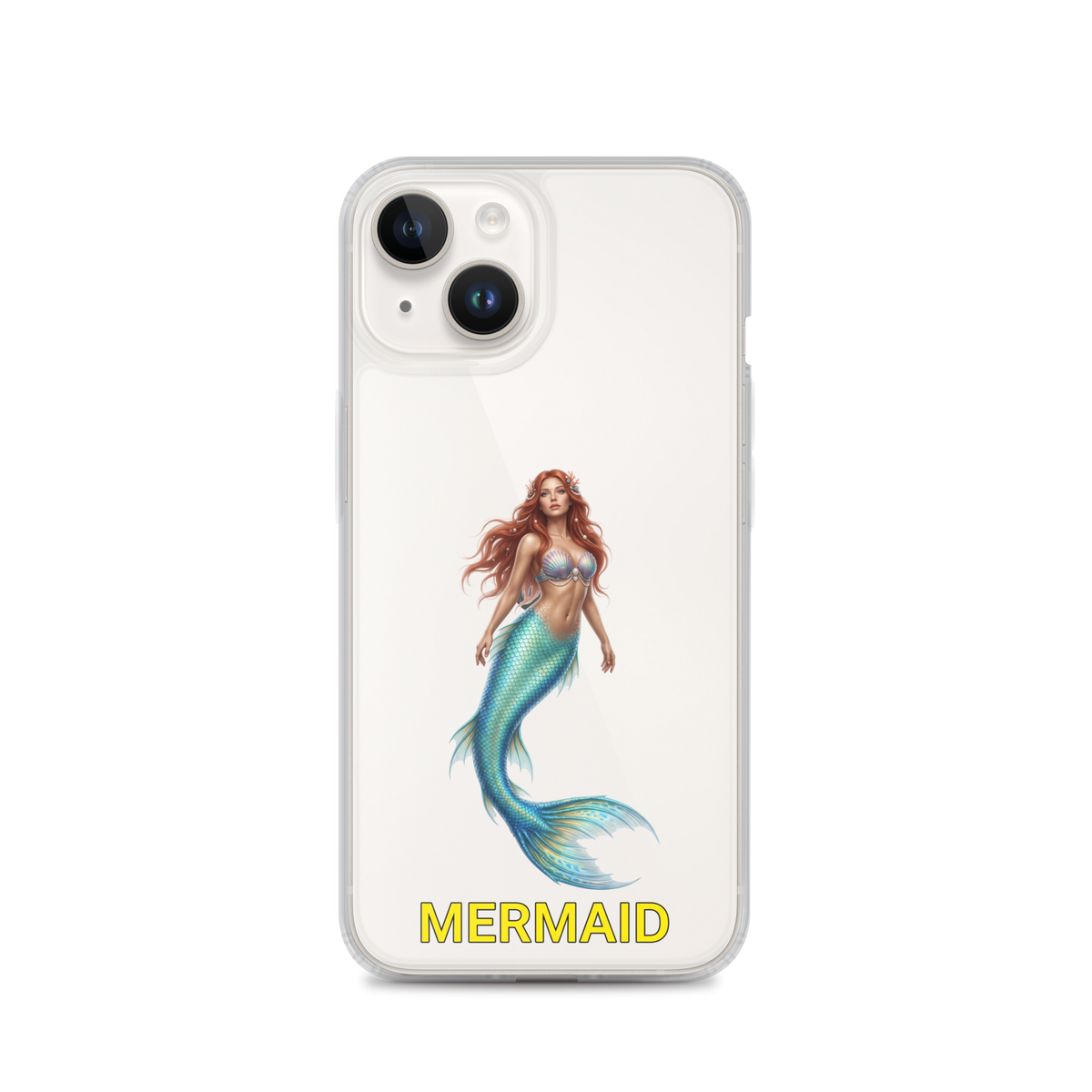 Mermaid Clear Case for iPhone®