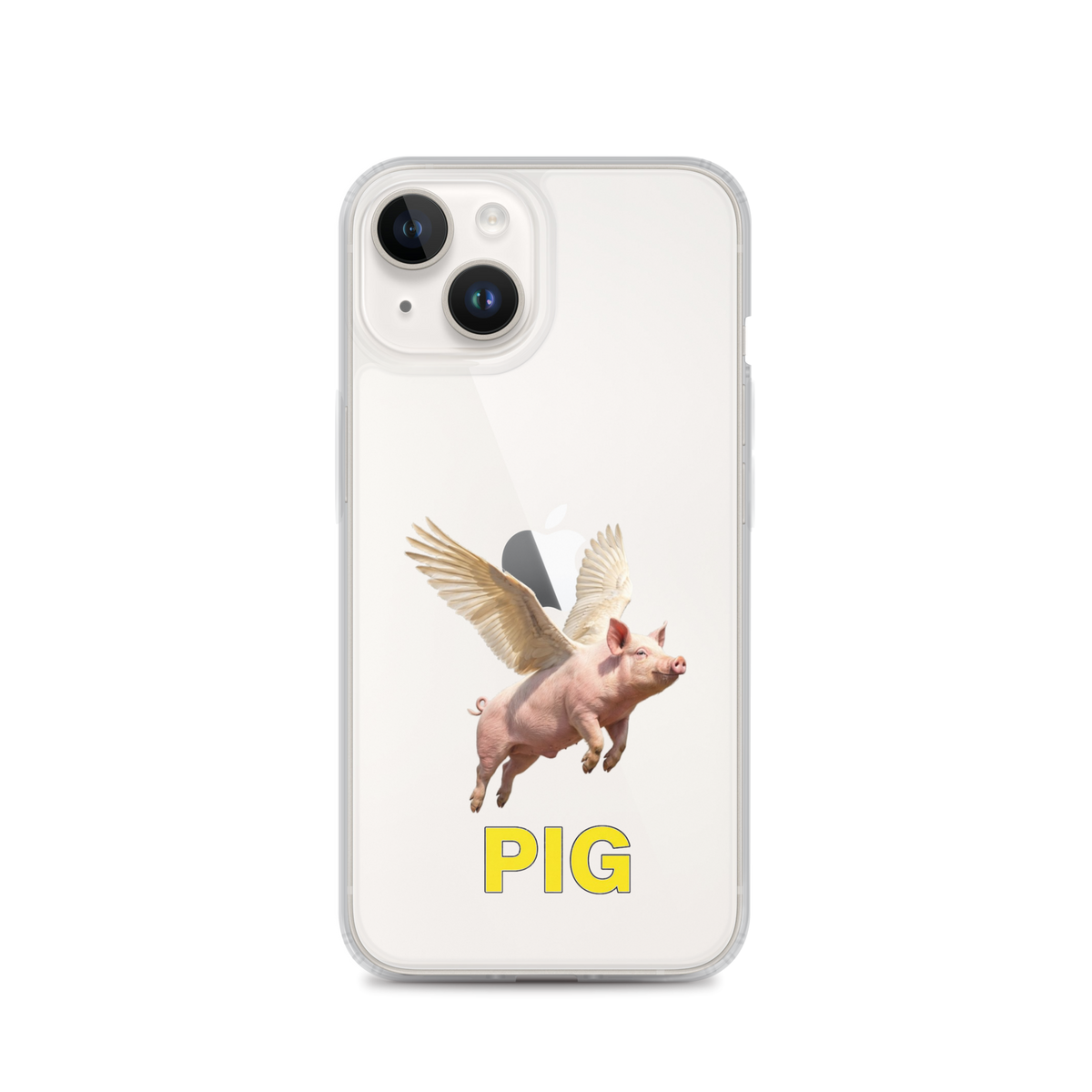 Flying Pig Clear Case for iPhone®